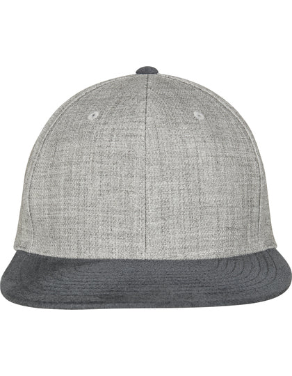 Melange Velour Snapback