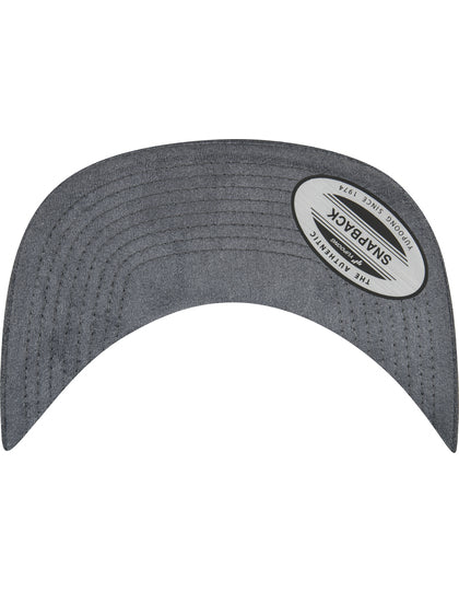 Melange Velour Snapback