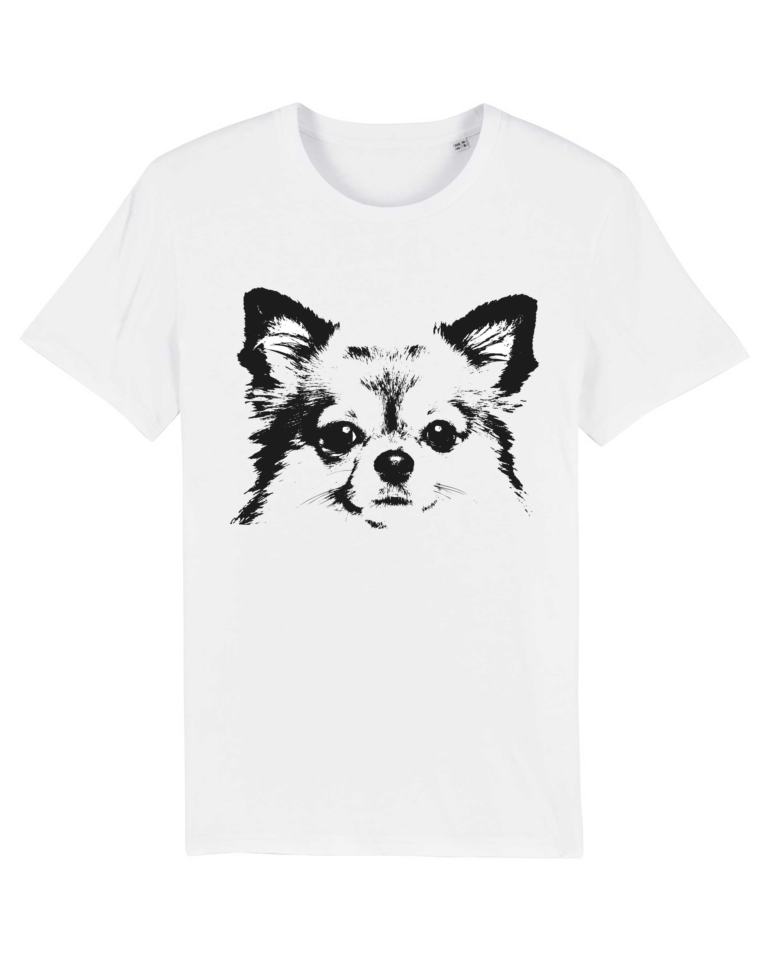 T-Shirt Chihahua, Bio-Baumwolle, Unisex, Damen, Kids