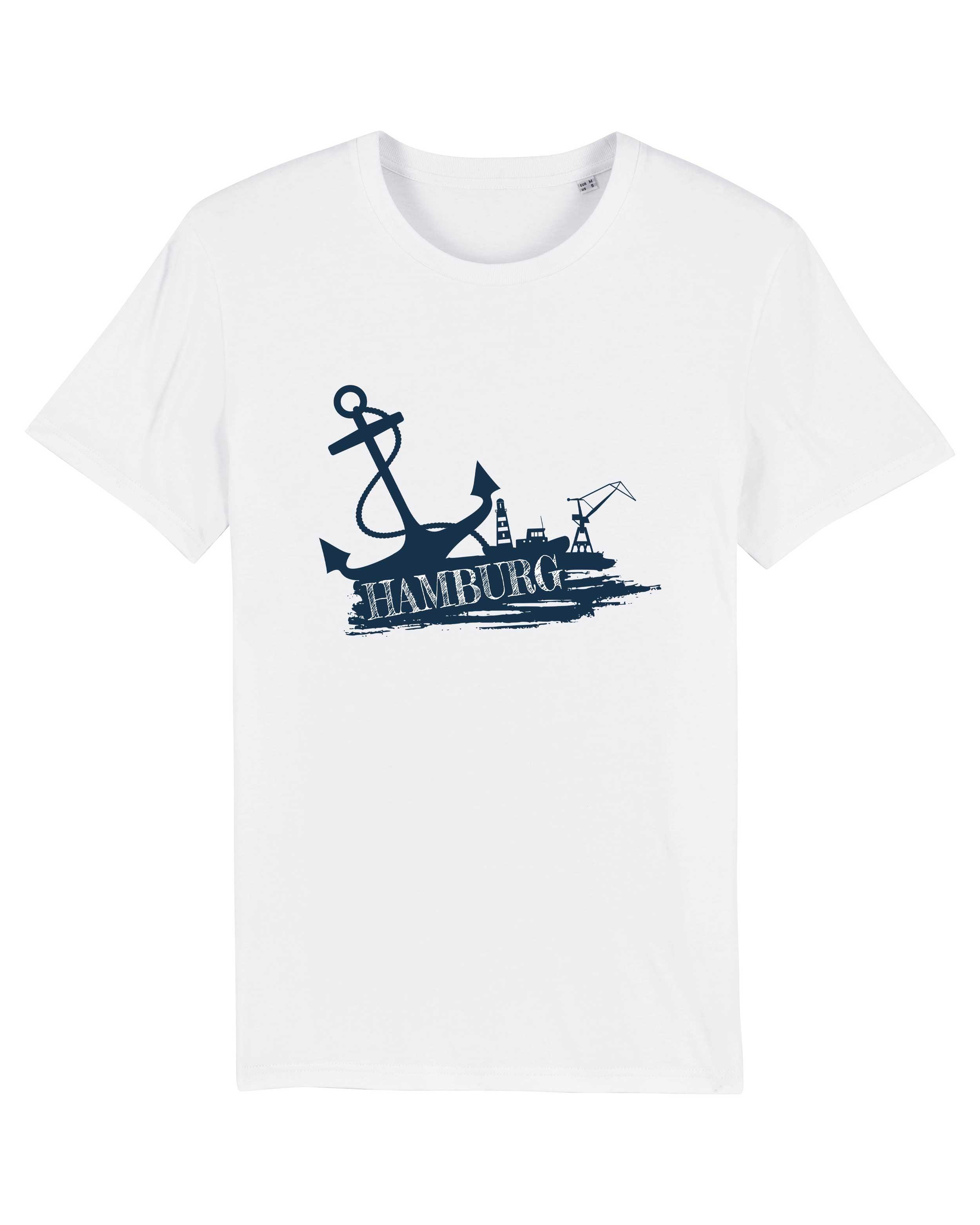 T-Shirt Hamburg Stadt, Bio-Baumwolle, Unisex, Damen, Kids