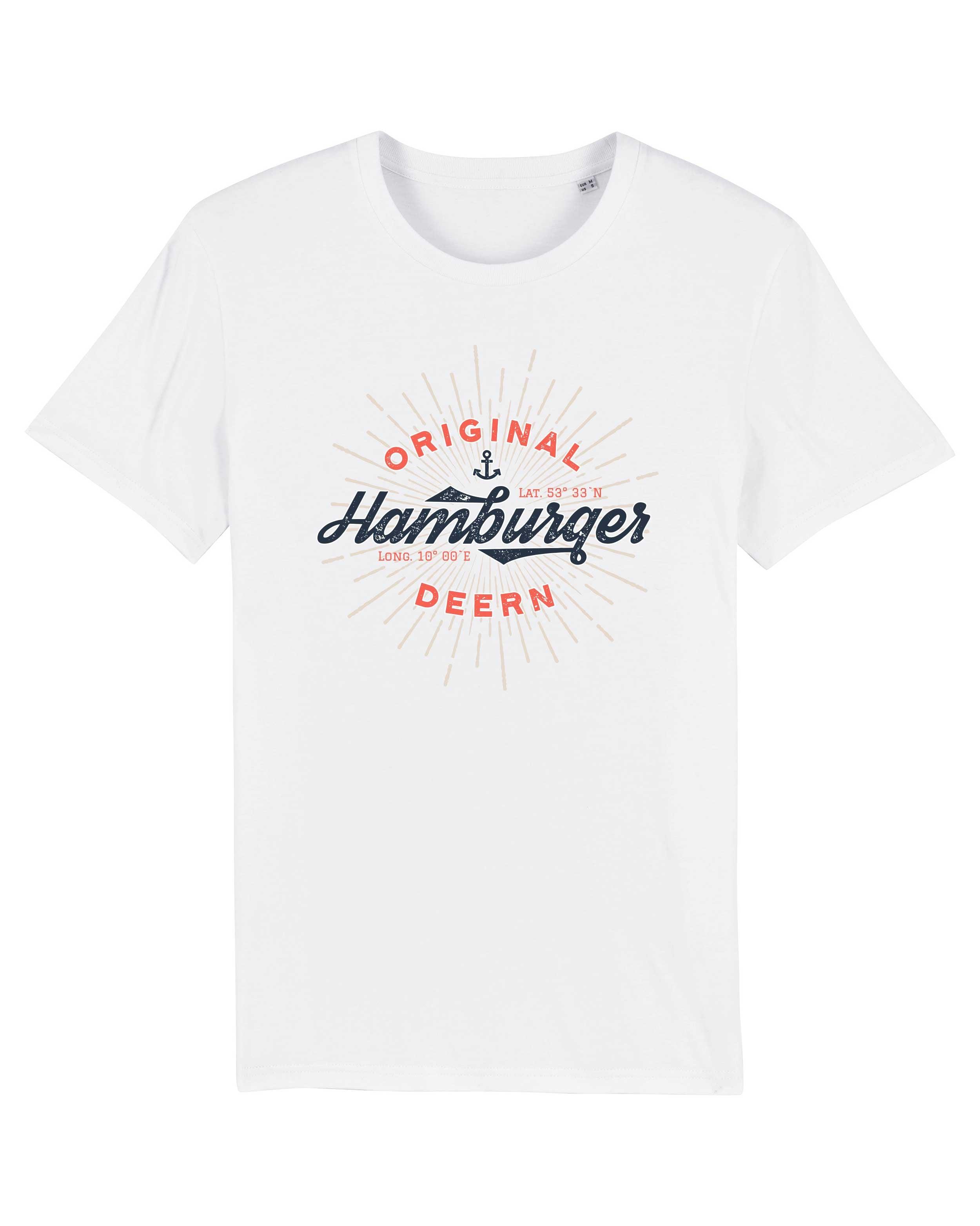 T-Shirt Hamburger Deern Sprüche, Bio-Baumwolle, Unisex, Damen, Kids