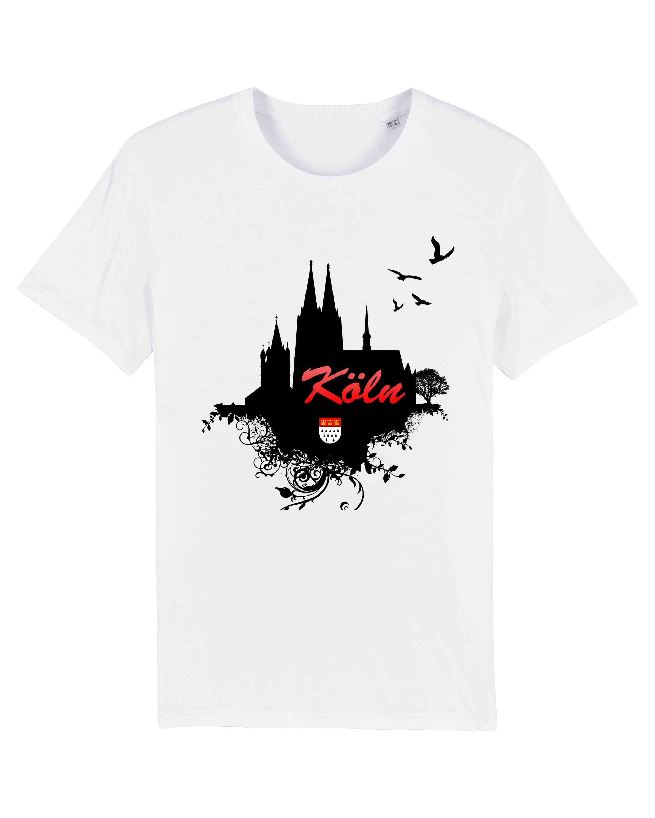 T-Shirt Köln Stadt, Bio-Baumwolle, Unisex, Damen, Kids