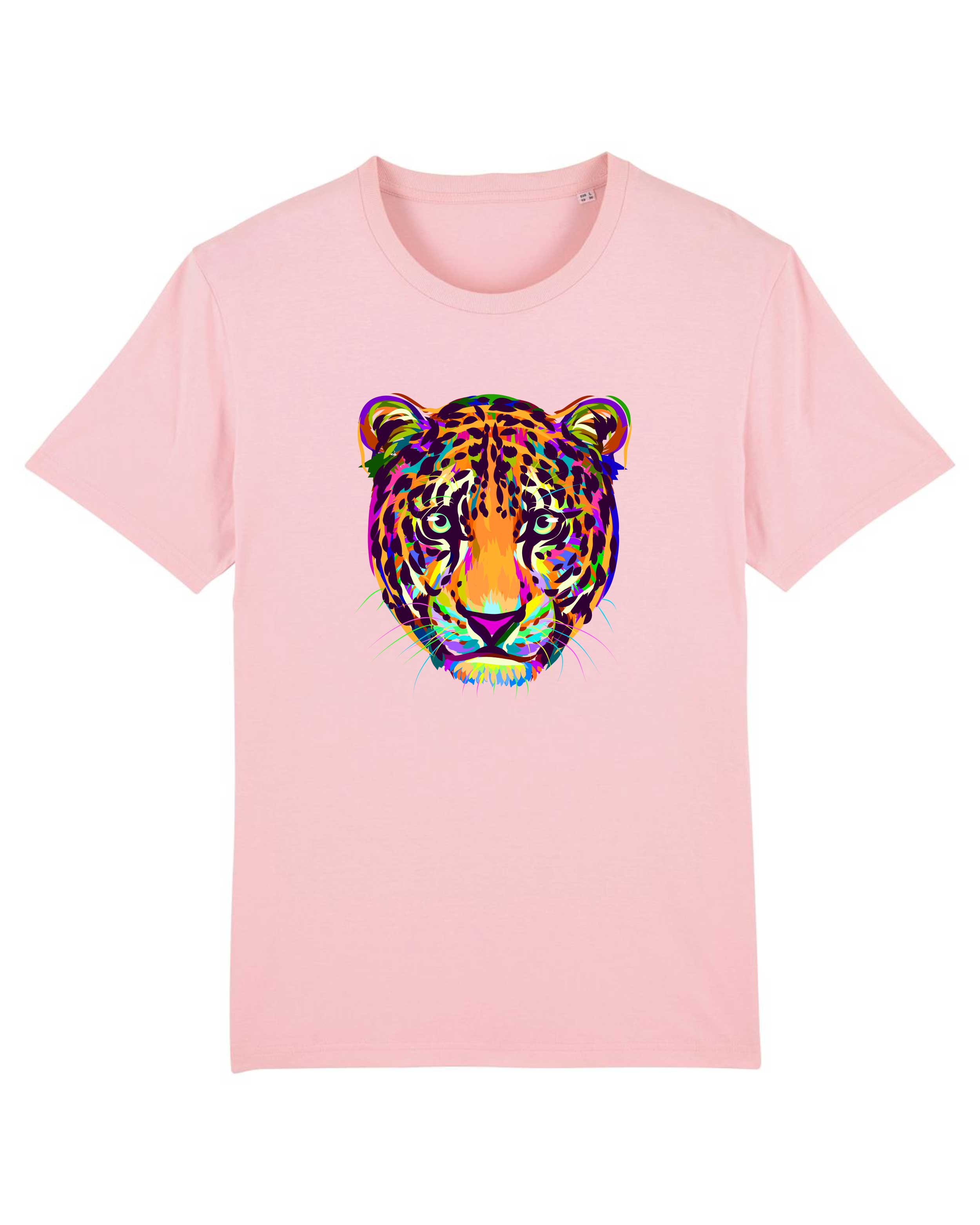 T-Shirt Patner Illustration Pink Tiere, Bio-Baumwolle, Unisex, Damen, Kids