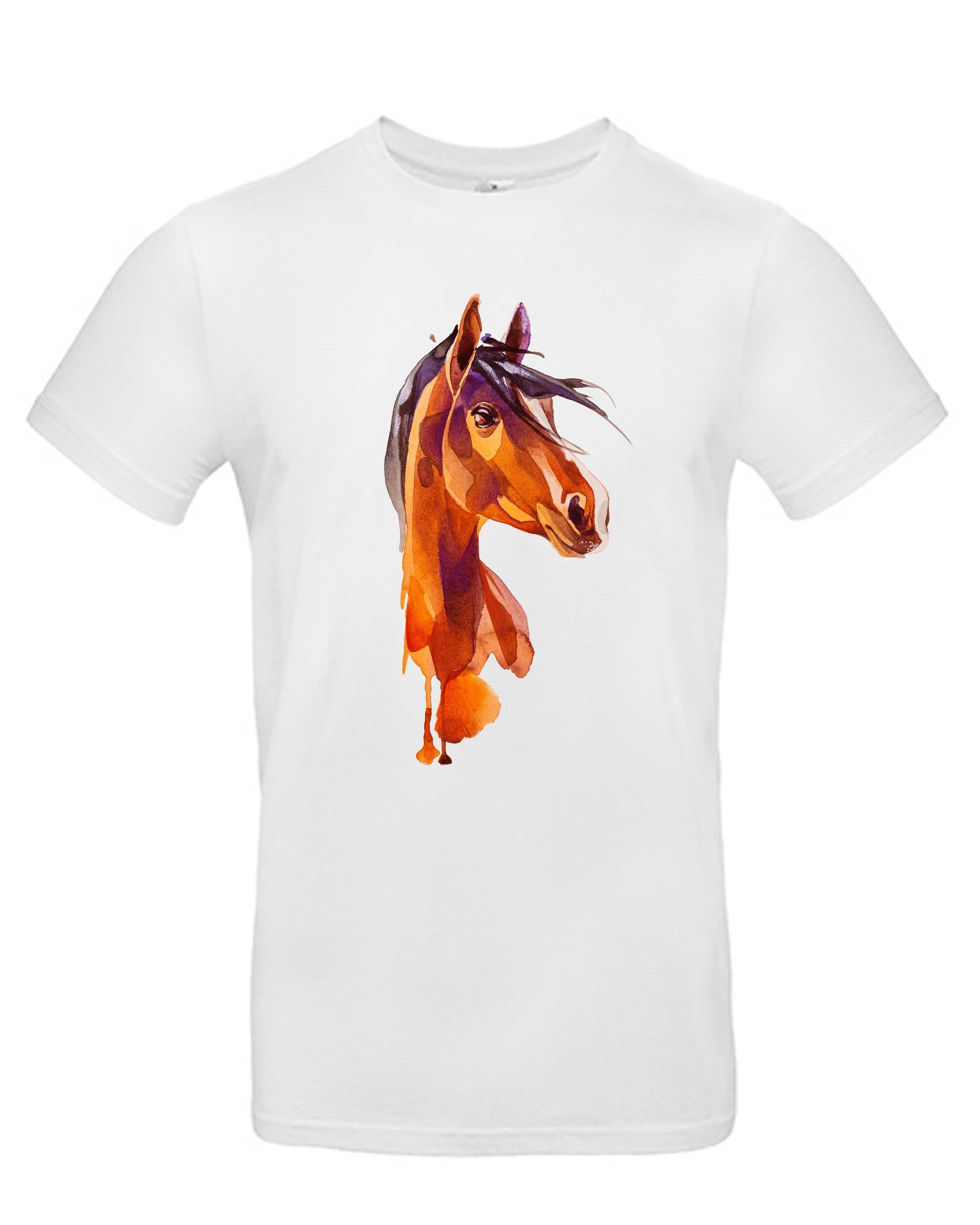 T-Shirt HIstoric Pferd Illustration, Bio-Baumwolle, Unisex, Damen, Kids