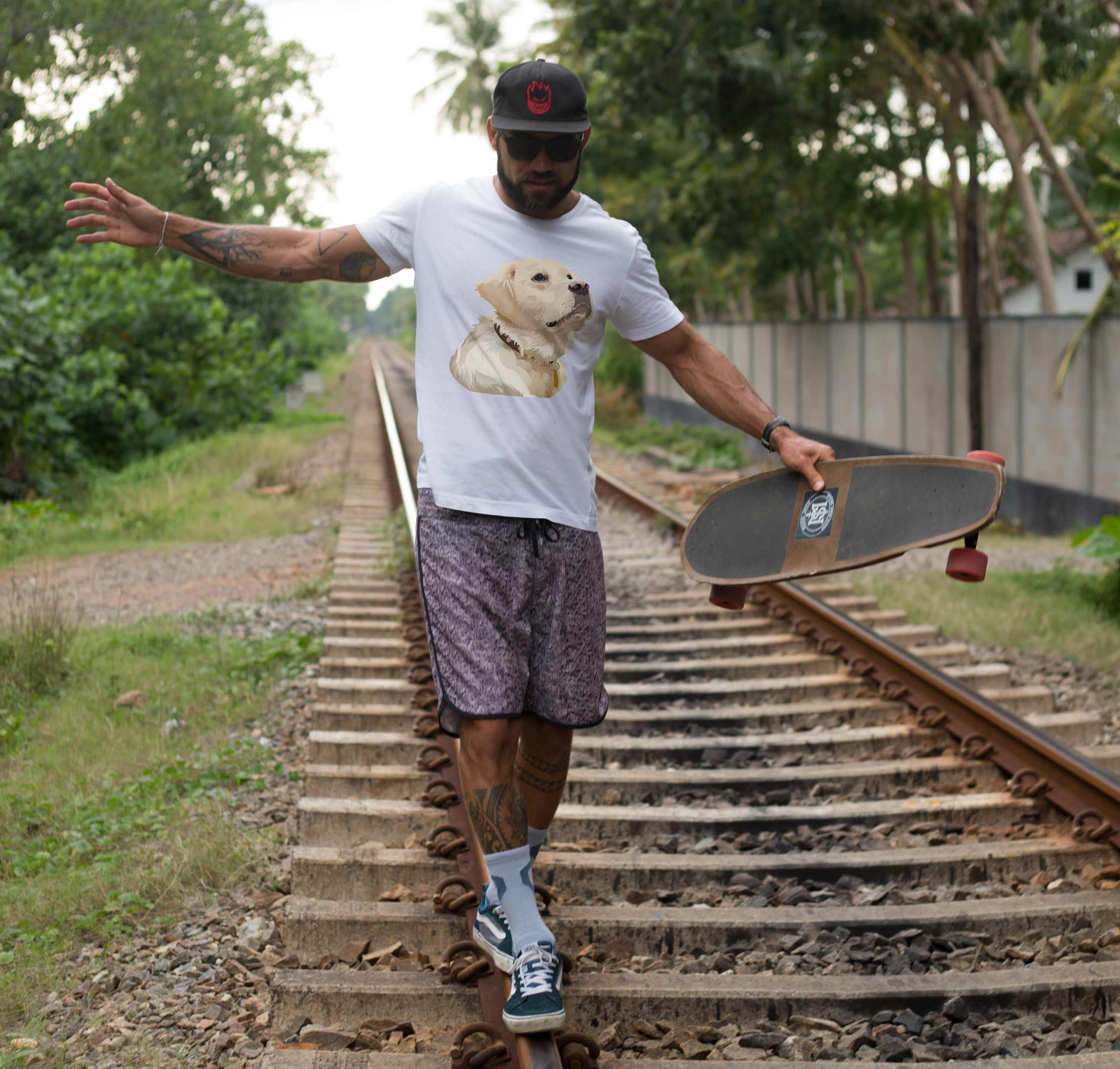 T-Shirt Retriever, Bio-Baumwolle, Unisex, Damen, Kids