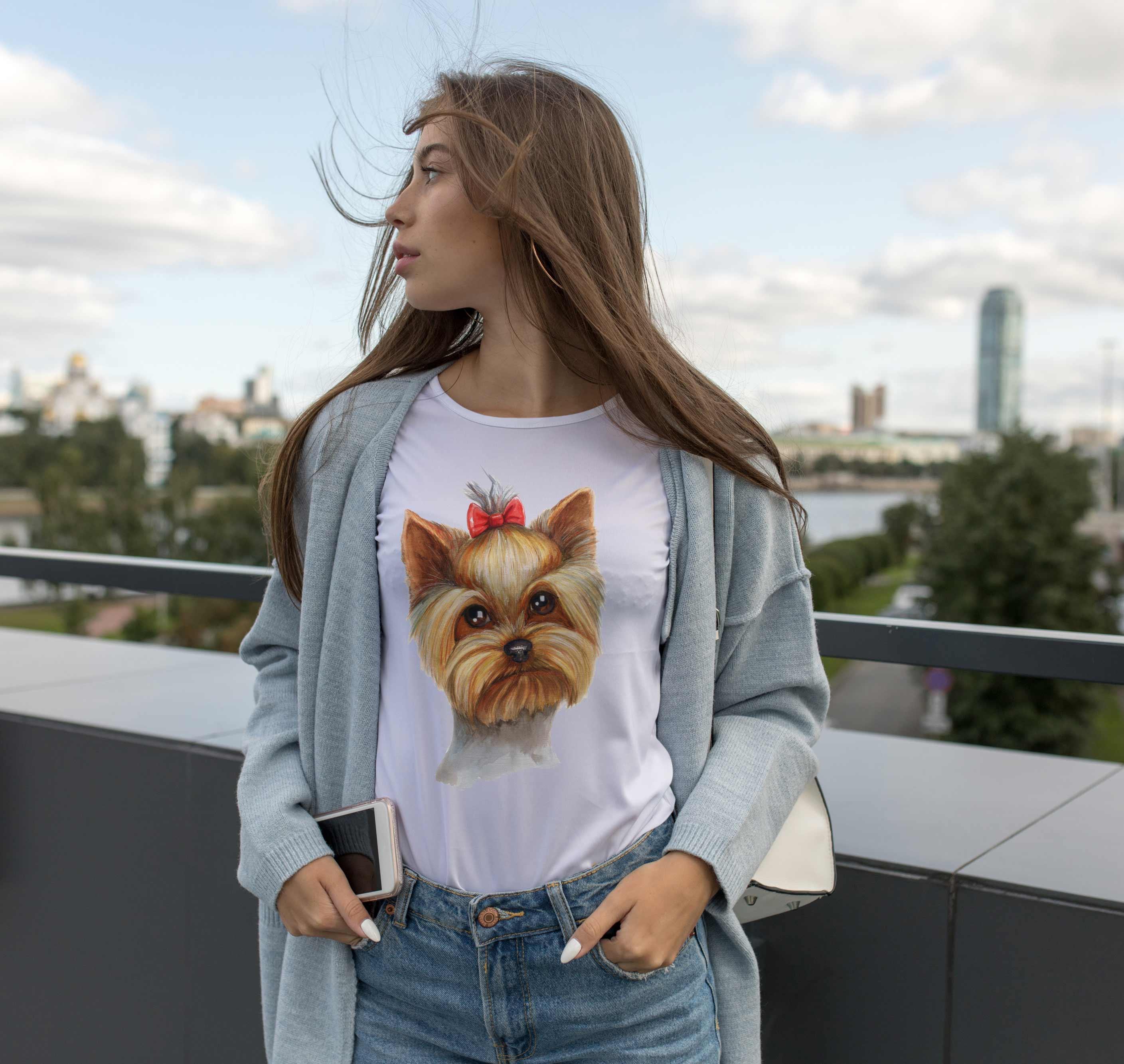 T-Shirt Yorkshire, Bio-Baumwolle, Unisex, Damen, Kids