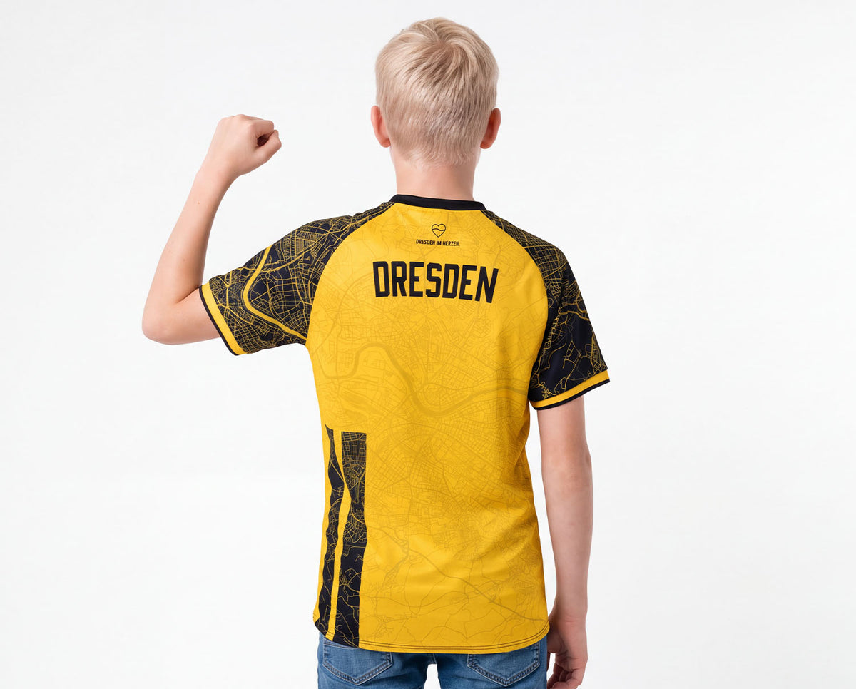 Dresden Fan-Trikot Kids 26/27 Heim inkl. Name und Nummer (Druck)