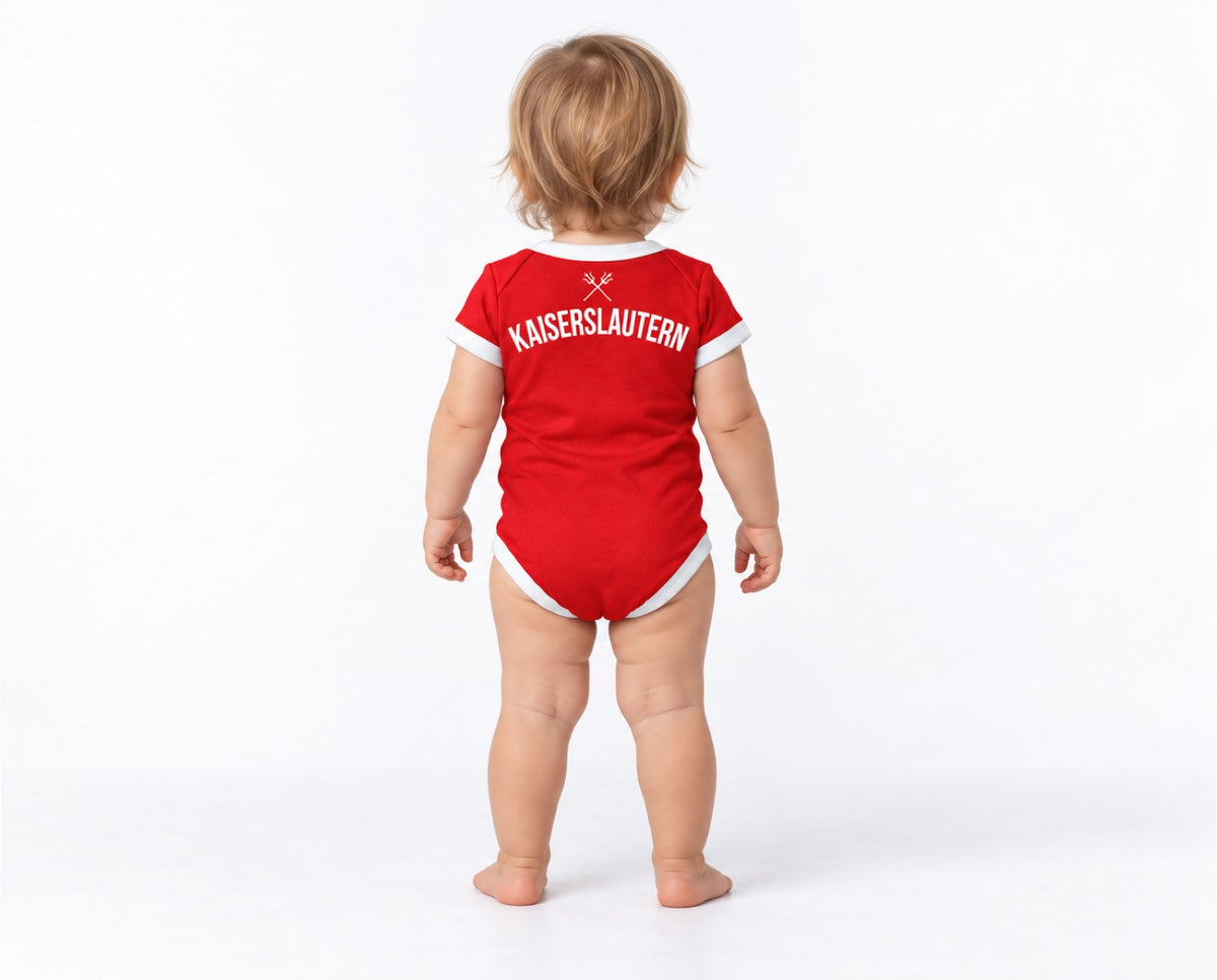 Kaiserslautern Baby Body 26/27 Heim inkl. Name und Nummer (Druck)