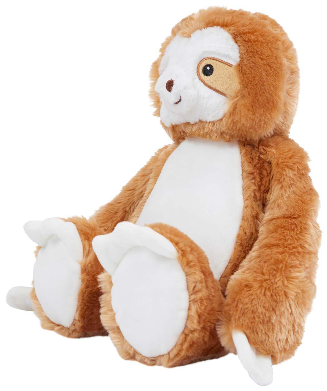 Kuscheltier Faultier -inklusive kostenloser Personalisierung (Bestickung)