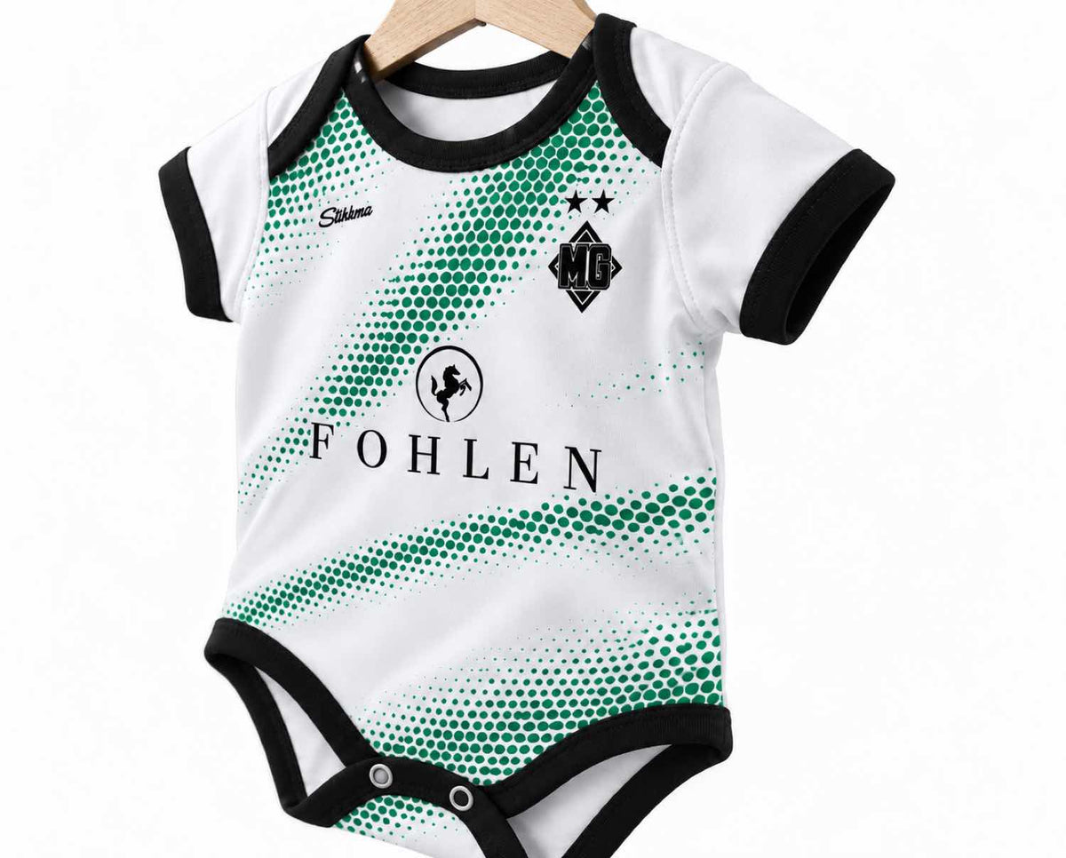 Mönchengladbach Baby Body 26/27 Heim inkl. Name und Nummer (Druck)