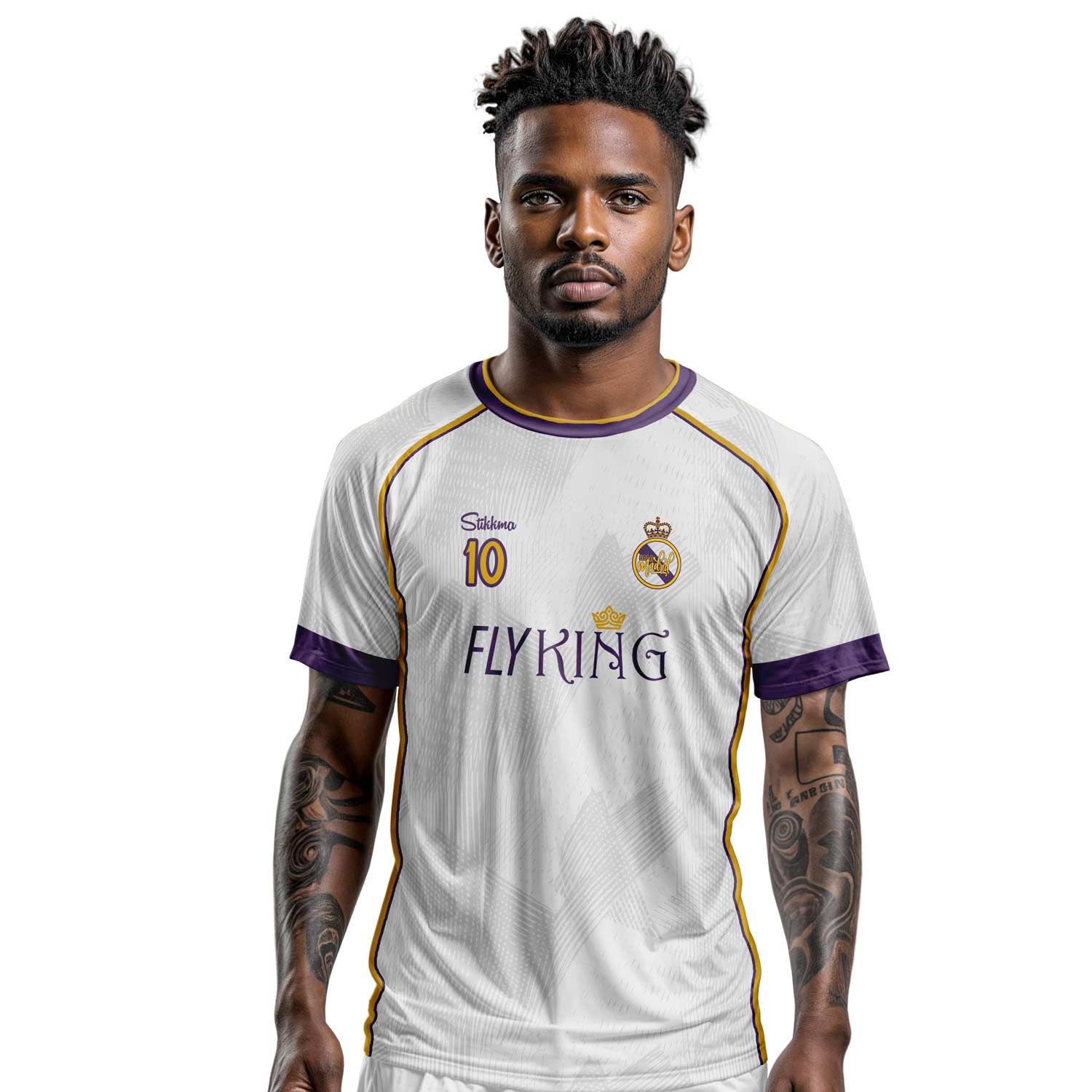 Madrid Fan-Trikot inkl. Name und Nummer (Druck)