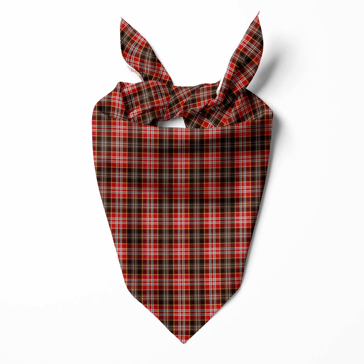 Rot-Braun- Hundehalstuch