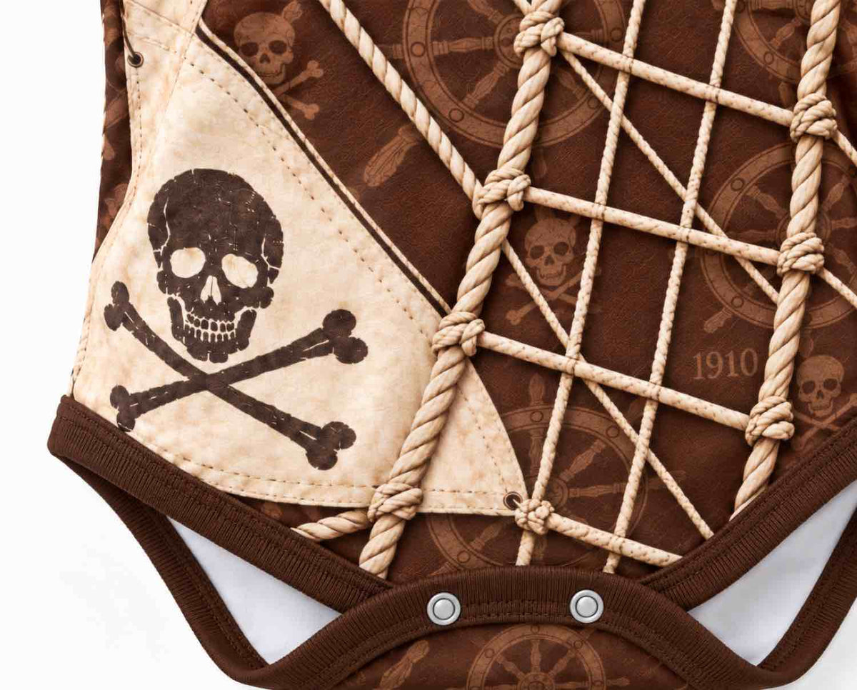 St. Pauli Baby Body 26/27 Heim "Kein Kurs wie jeder" inkl. Name und Nummer (Druck)