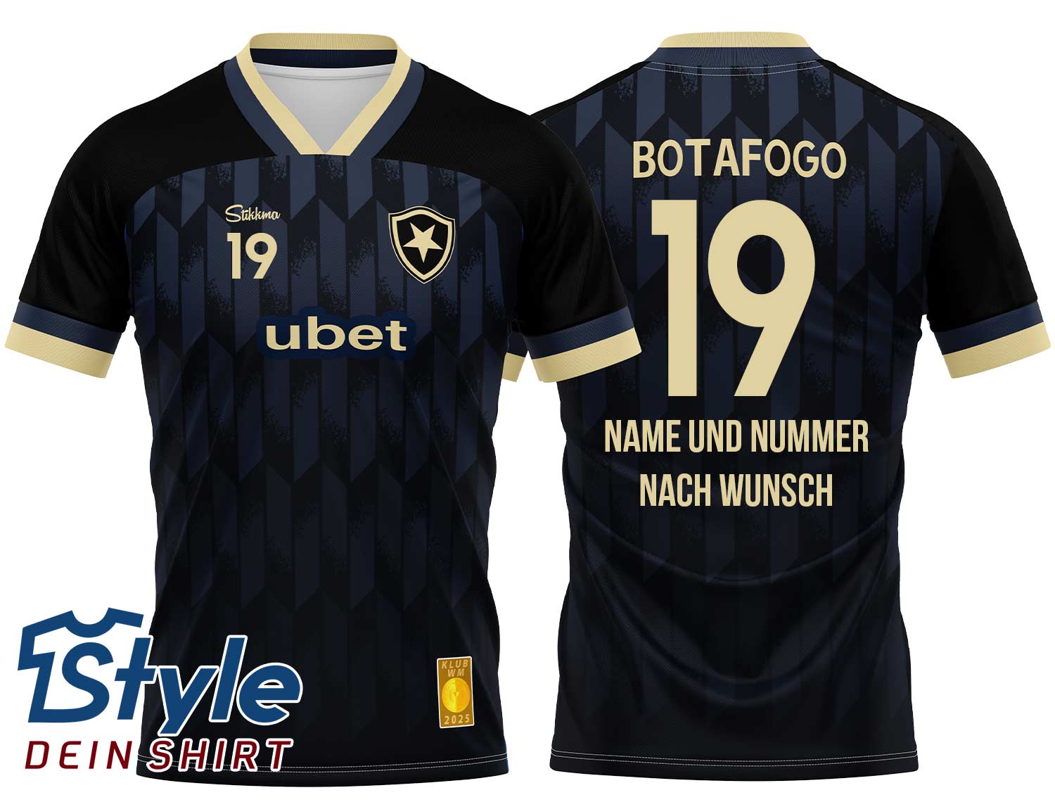 Botafogo Fan-Trikot für Klub WM 2025 inkl. Name und Nummer (Druck)