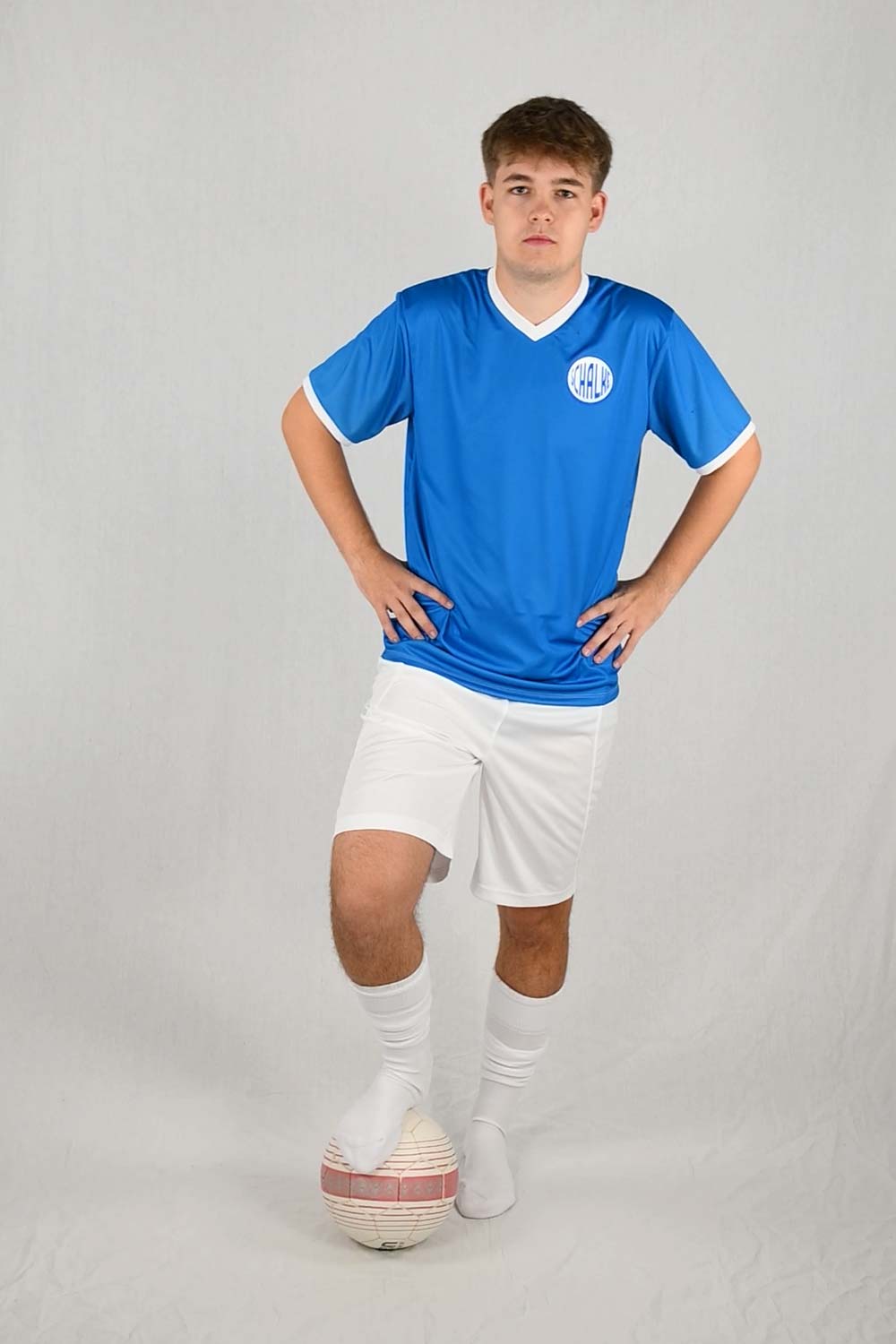 Schalke Retro Fan-Trikot inkl. Name und Nummer (Druck)