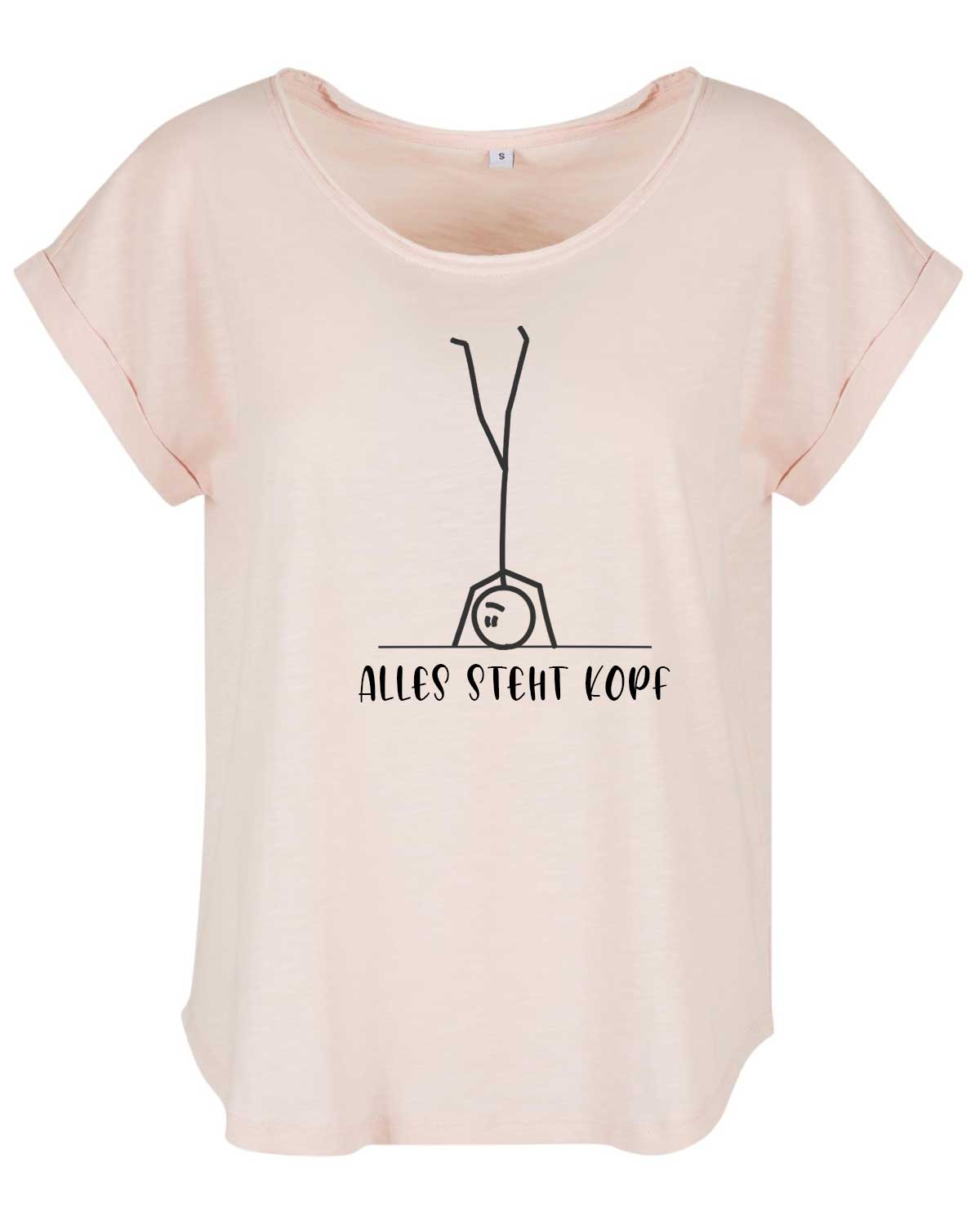 Yoga Ladies Long Slub Tee "Kopfstand"