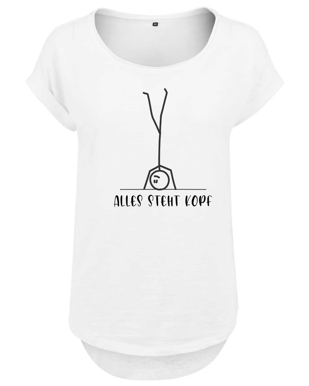 Yoga Ladies Long Slub Tee "Kopfstand"