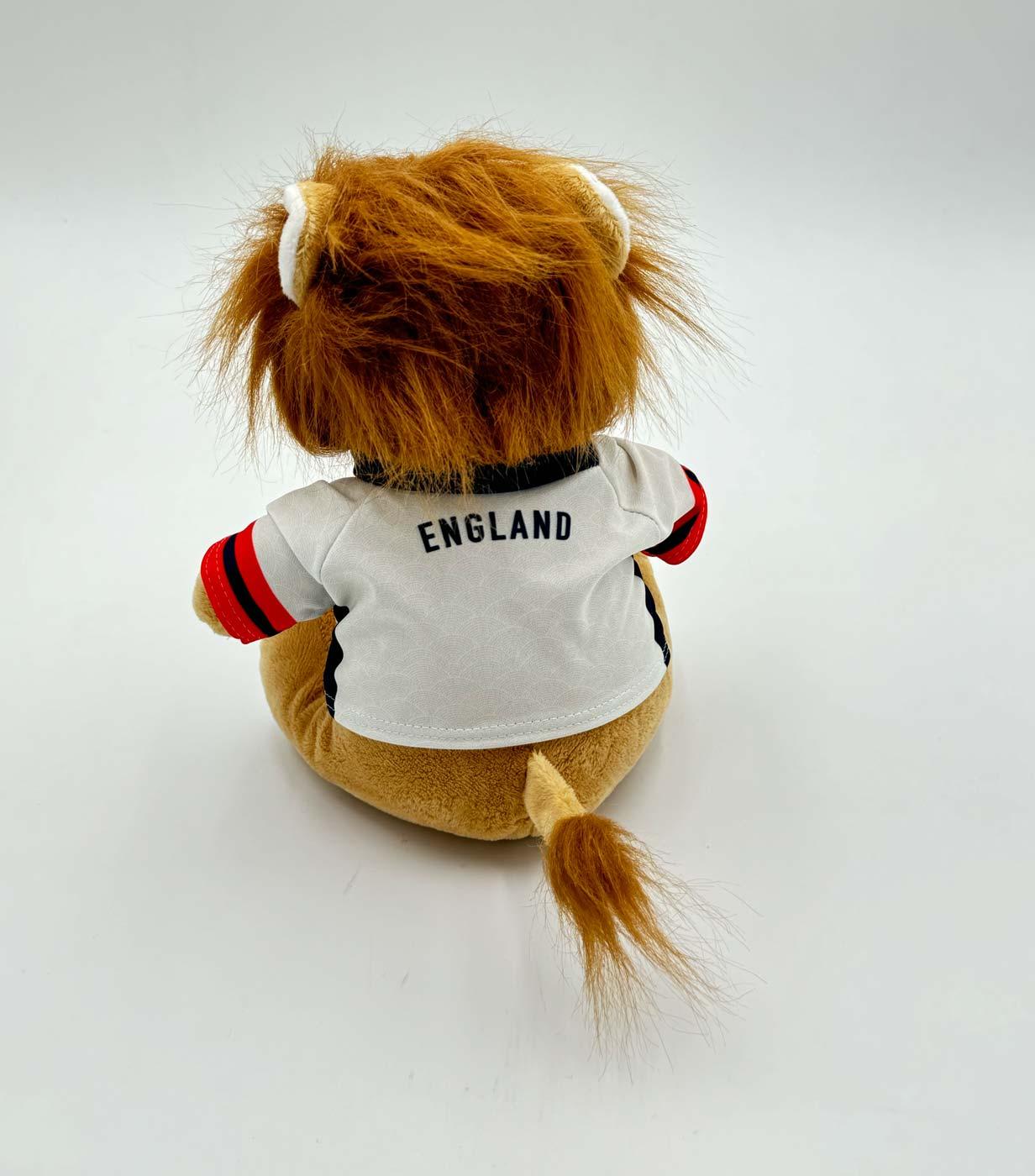 Kuscheltier personalisierbar mit England Trikot für die EM2024 inkl. kostenloser Personalisierung