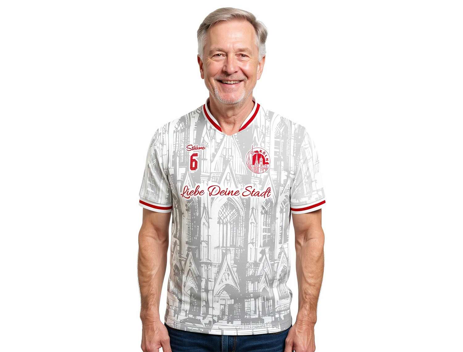 Köln Fan-Trikot Heim 2025/26 inkl. Name und Nummer (Druck)