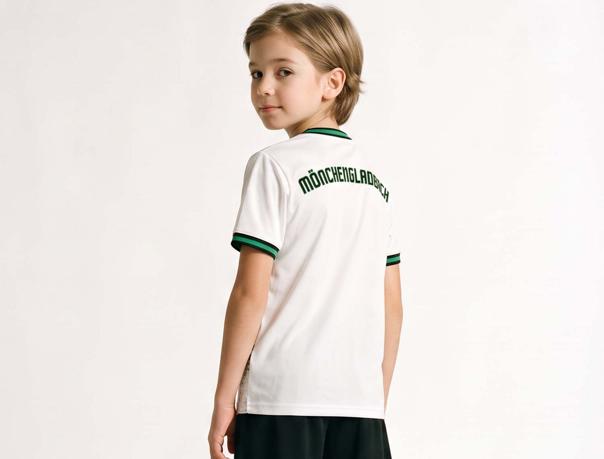 Mönchengladbach Fan-Trikot Kids 26/27 Heim inkl. Name und Nummer (Druck)