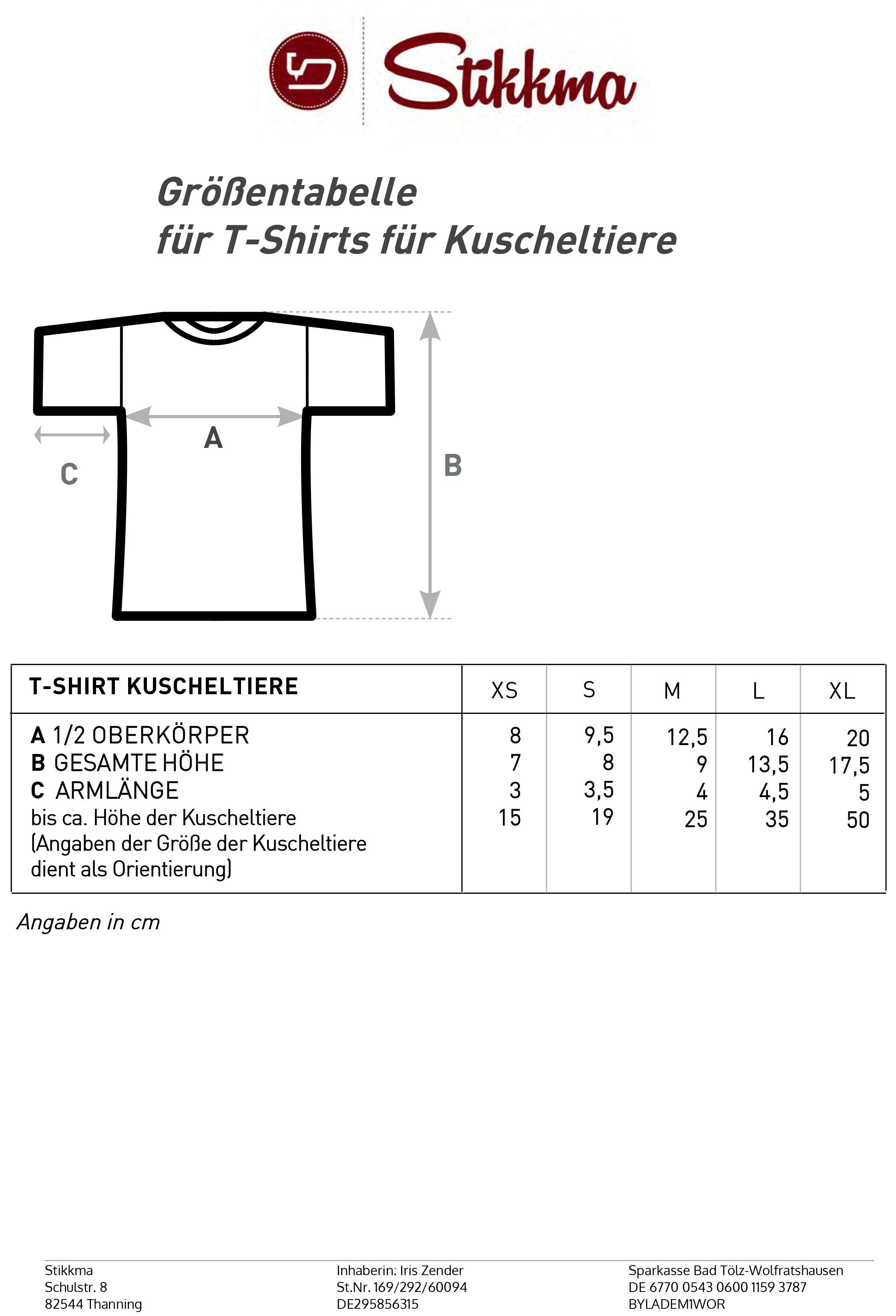 Groessentabelle-Shirts-Kuscheltiere