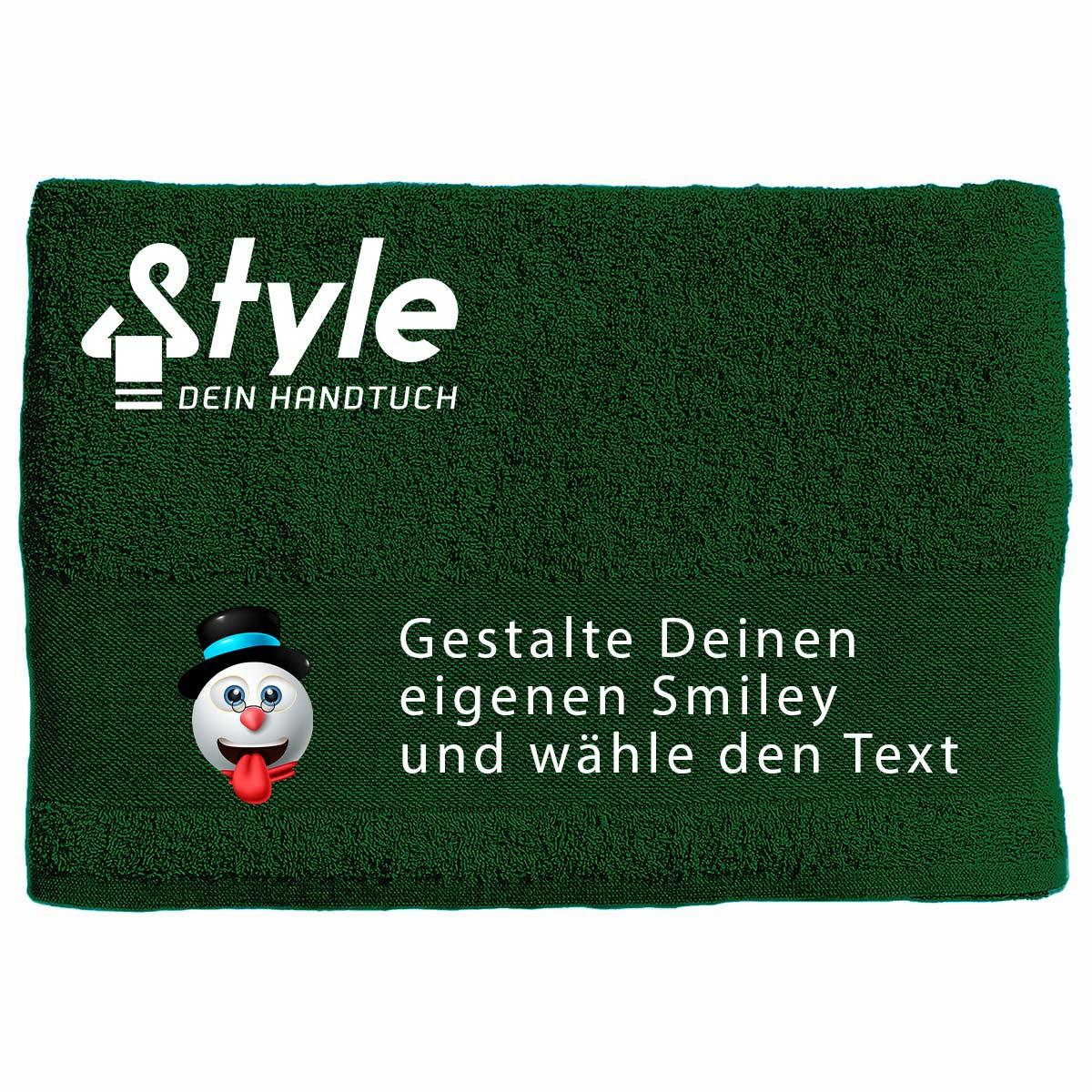 V-Weihnachtssmiley-handtuch