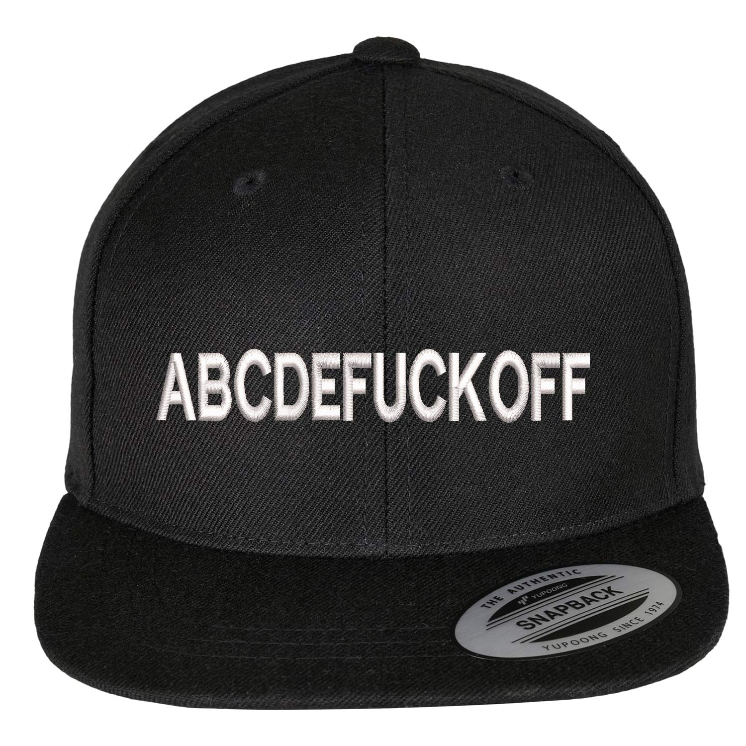 Classic Snapback Cap ABCDEFUCKOFF