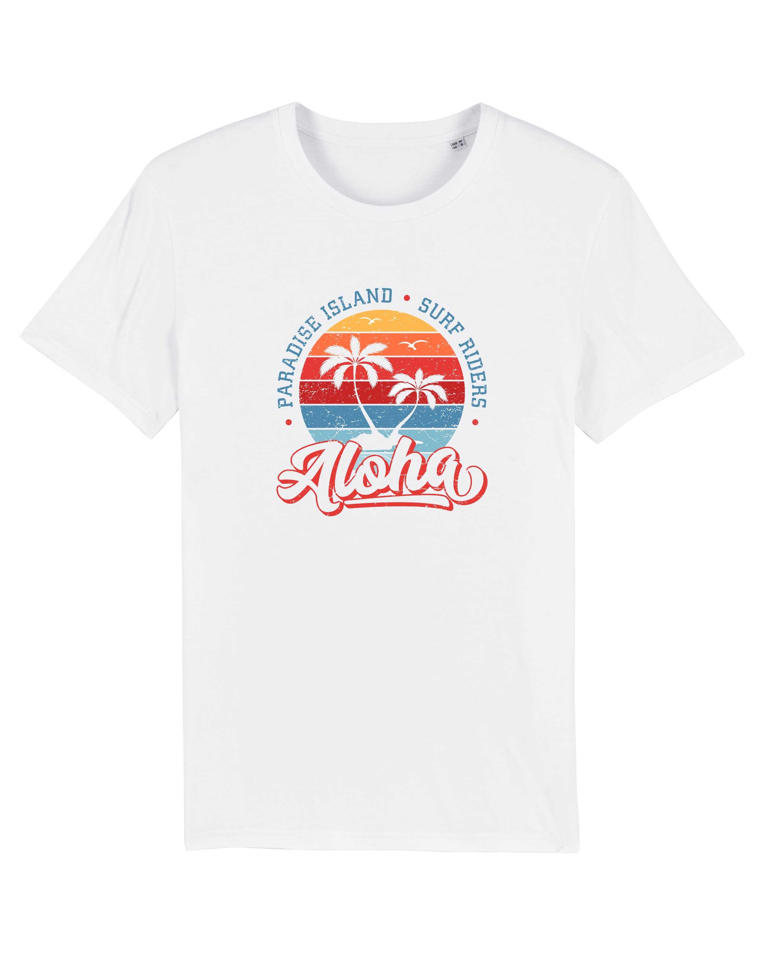 T-Shirt Aloha Stadt, Bio-Baumwolle, Unisex, Damen, Kids