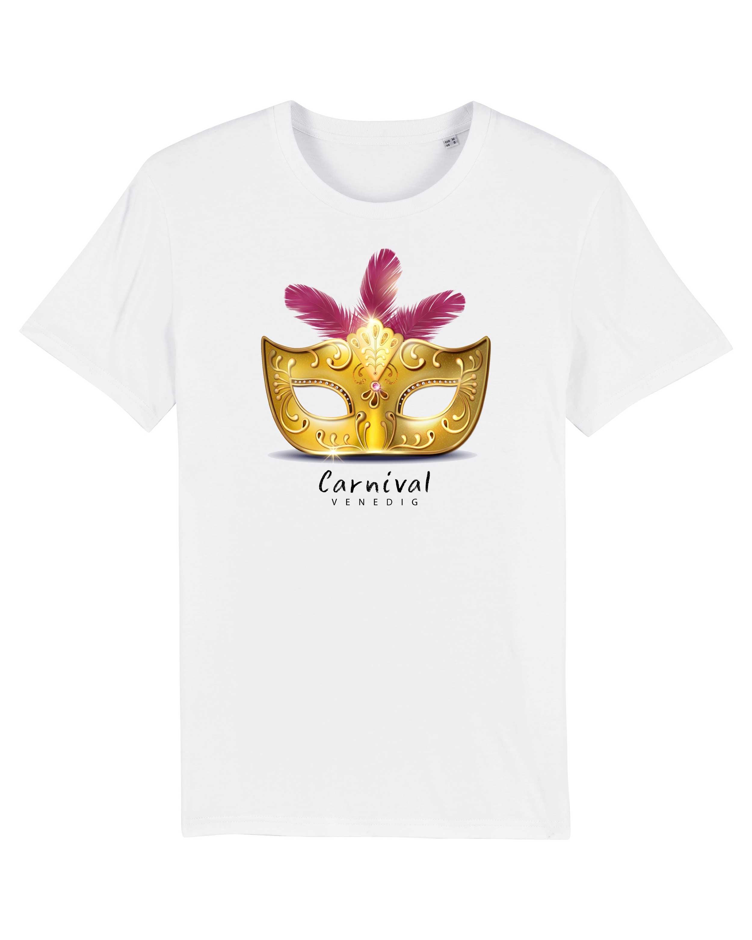 T-Shirt Carnival Venedig Stadt, Bio-Baumwolle, Unisex, Damen, Kids