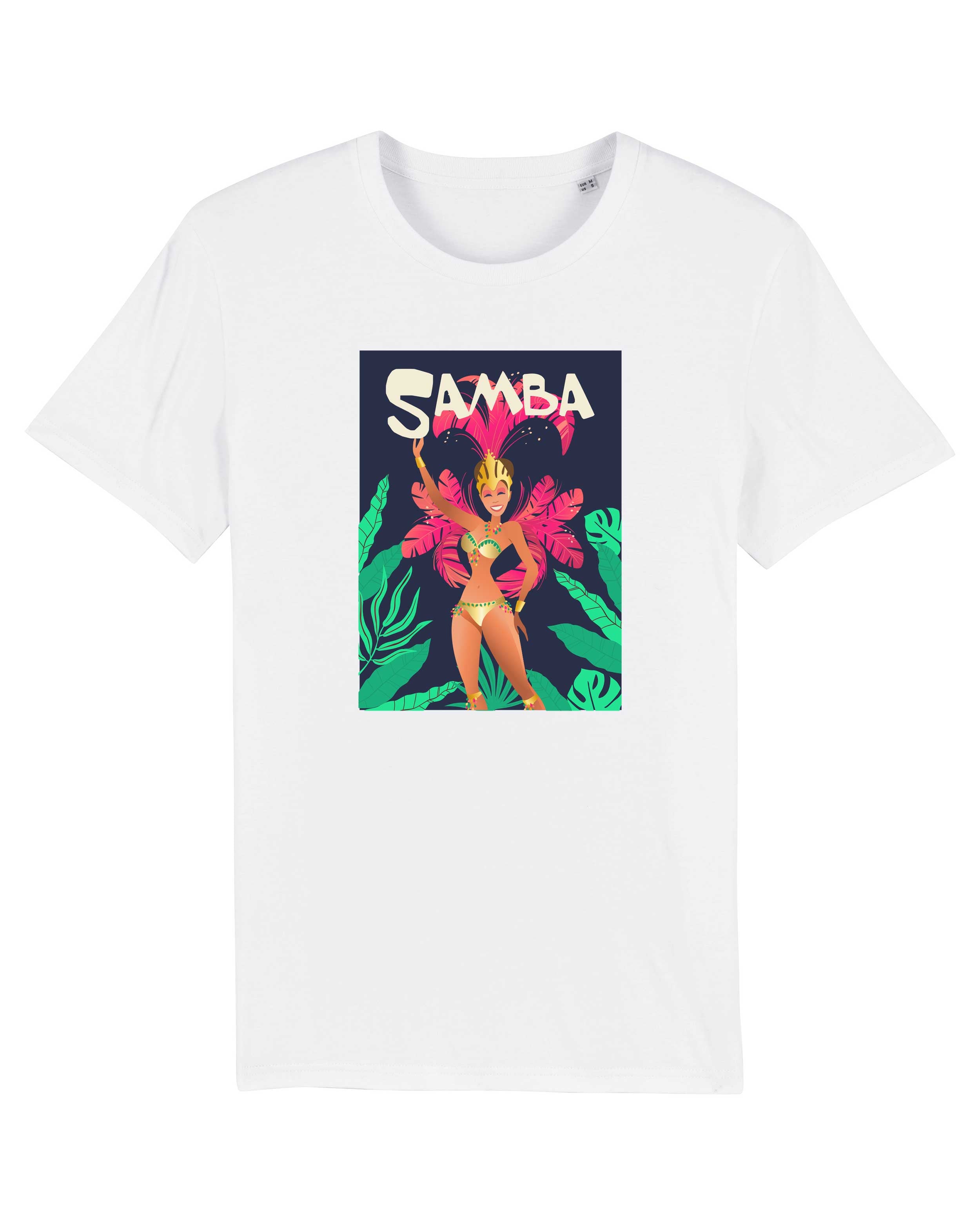 T-Shirt Rio Samba Stadt, Bio-Baumwolle, Unisex, Damen, Kids