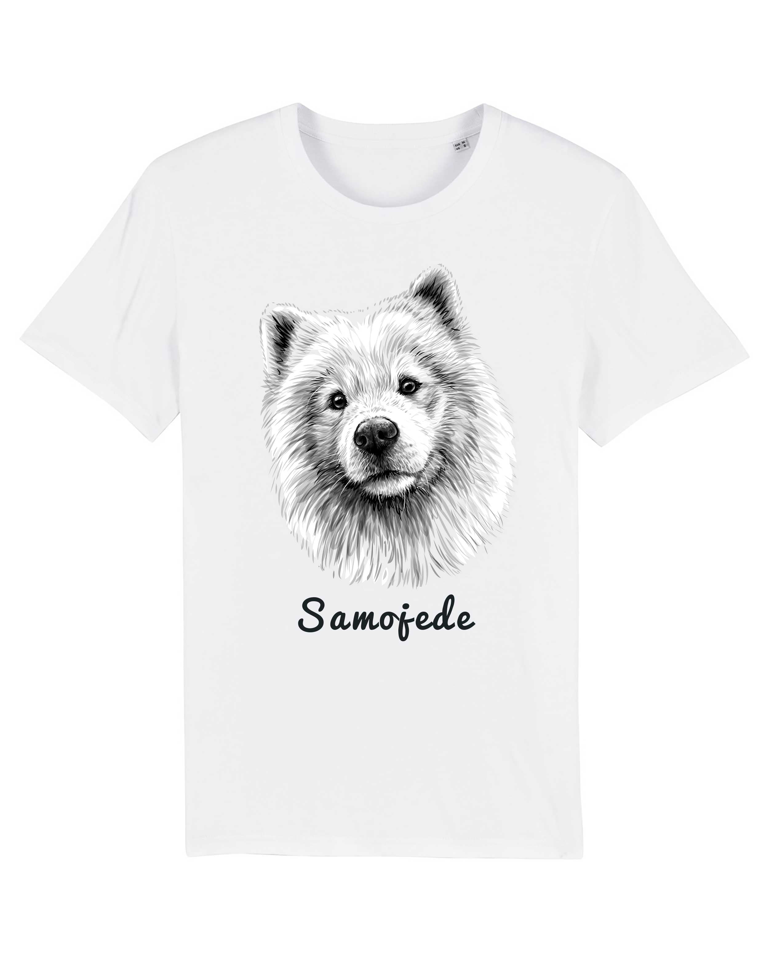T-Shirt Samojede Bio-Baumwolle, Unisex, Damen, Kids