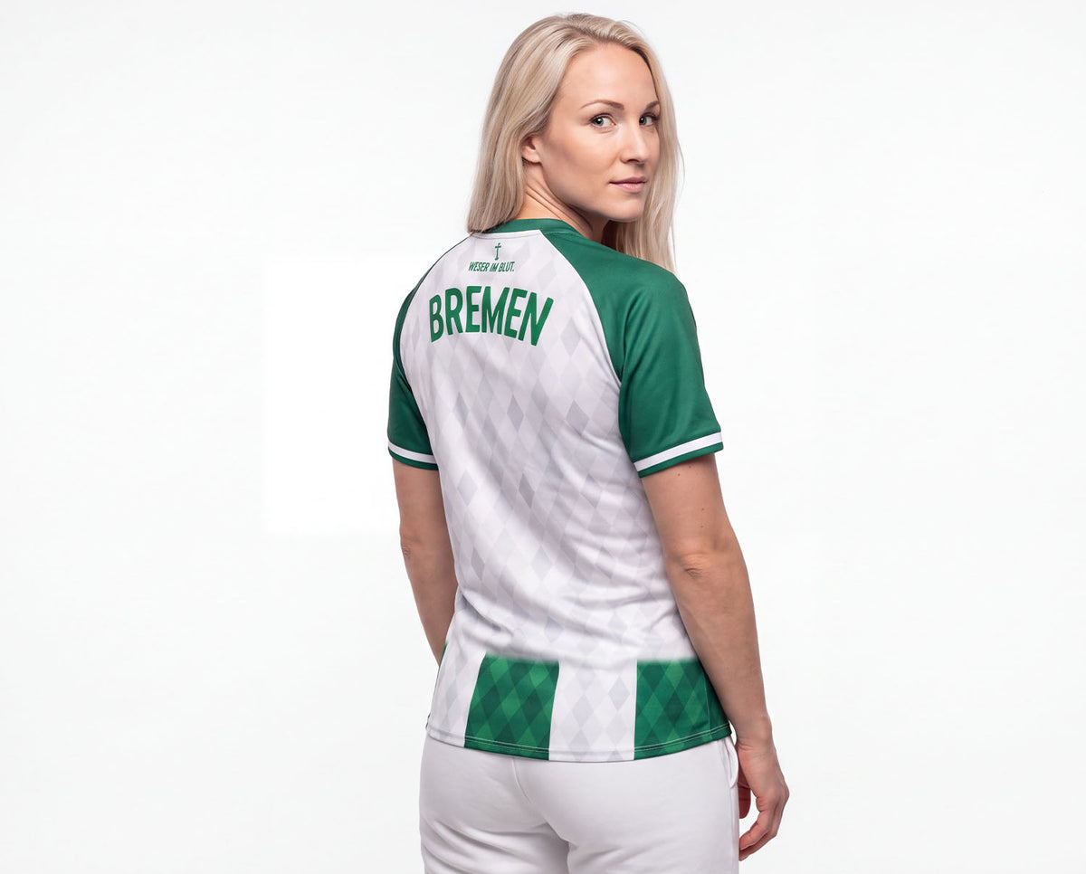 Bremen Fan-Trikot Damen 26/27 Heim inkl. Name und Nummer (Druck)