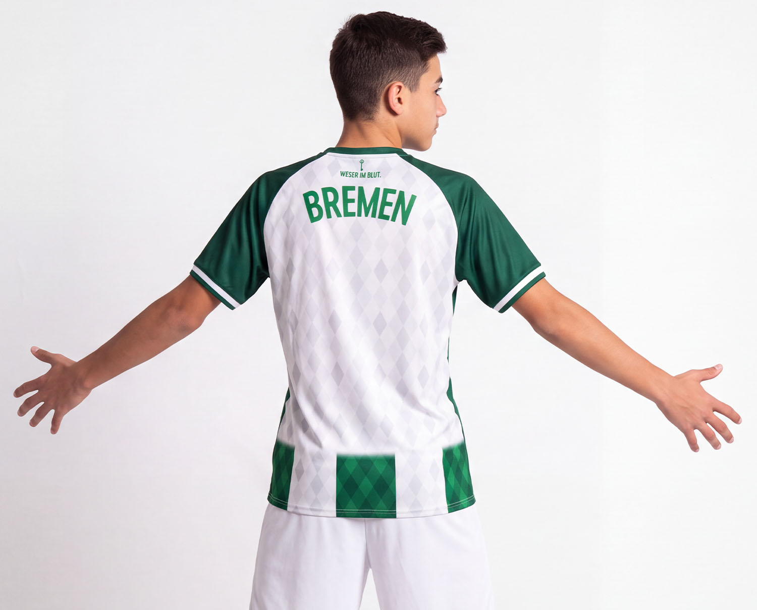 Bremen Fan-Trikot Kids 26/27 Heim inkl. Name und Nummer (Druck)