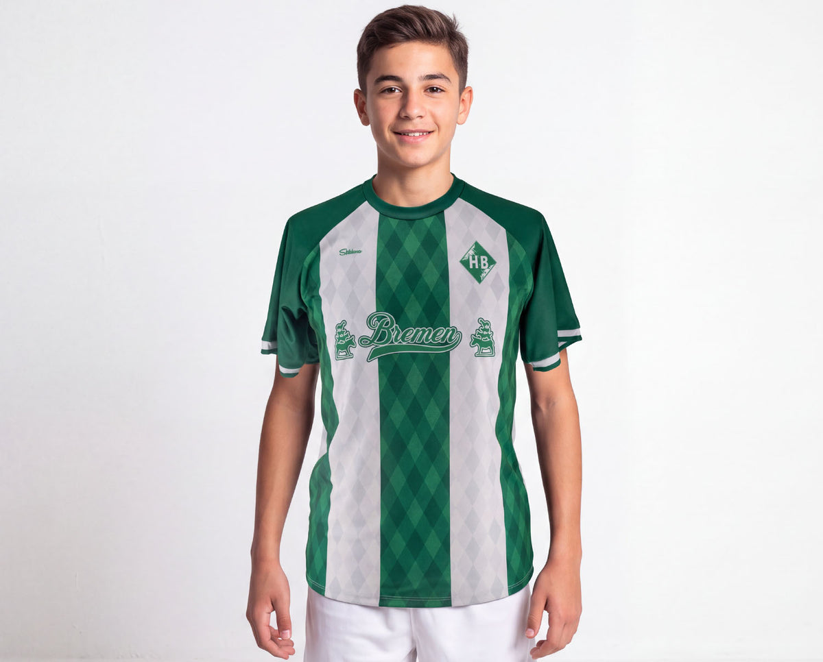 Bremen Fan-Trikot Kids 26/27 Heim inkl. Name und Nummer (Druck)