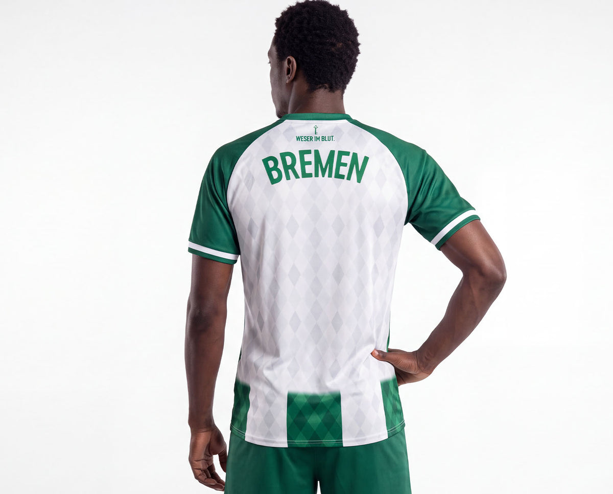 Bremen Fan-Trikot 26/27 Heim inkl. Name und Nummer (Druck)