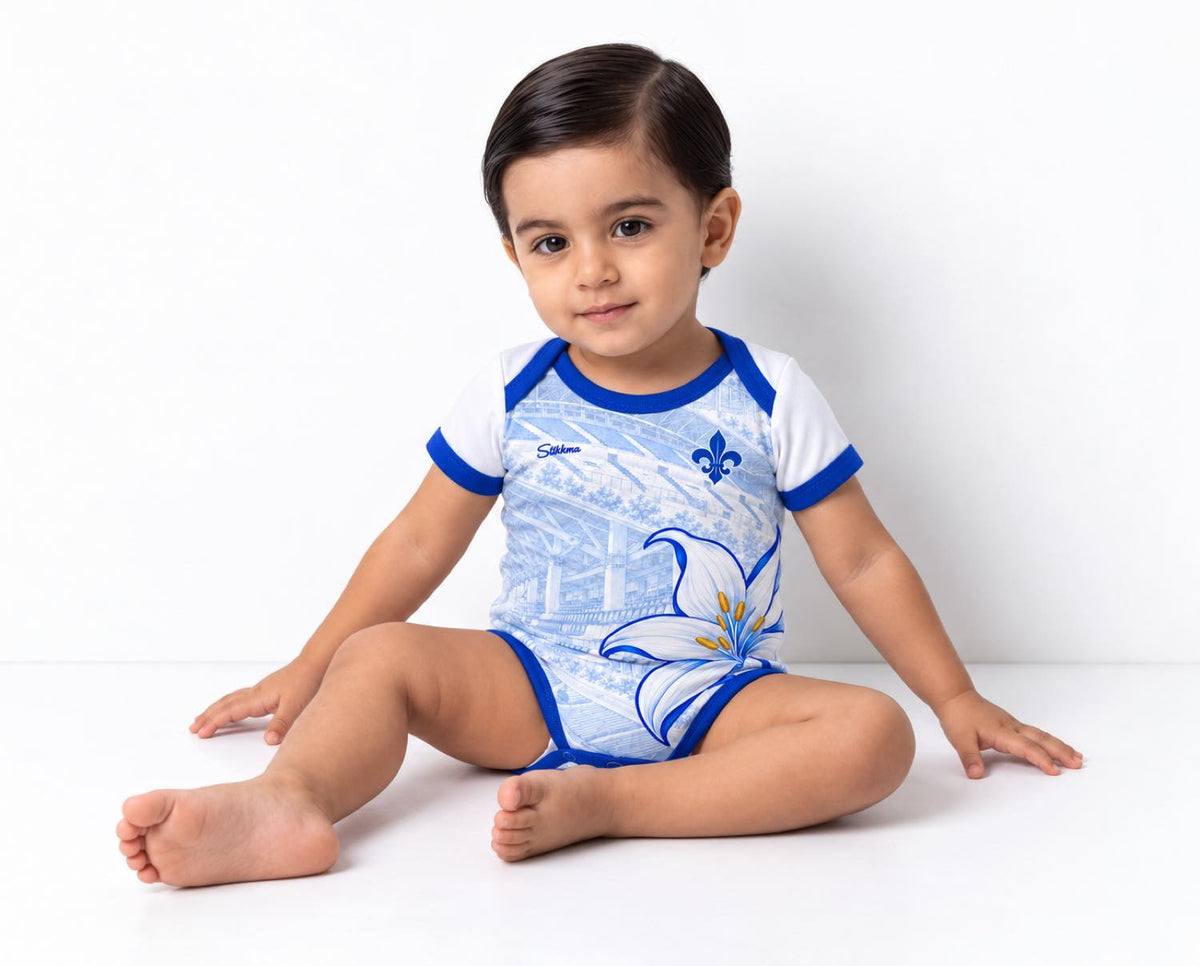 Darmstadt Baby Body 26/27 Auswärts inkl. Name und Nummer (Druck)