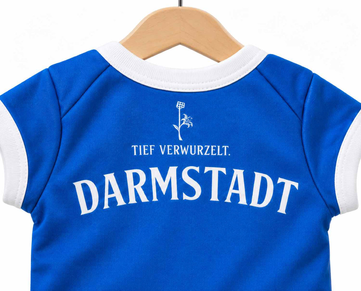 Darmstadt Baby Body 26/27 Heim inkl. Name und Nummer (Druck)