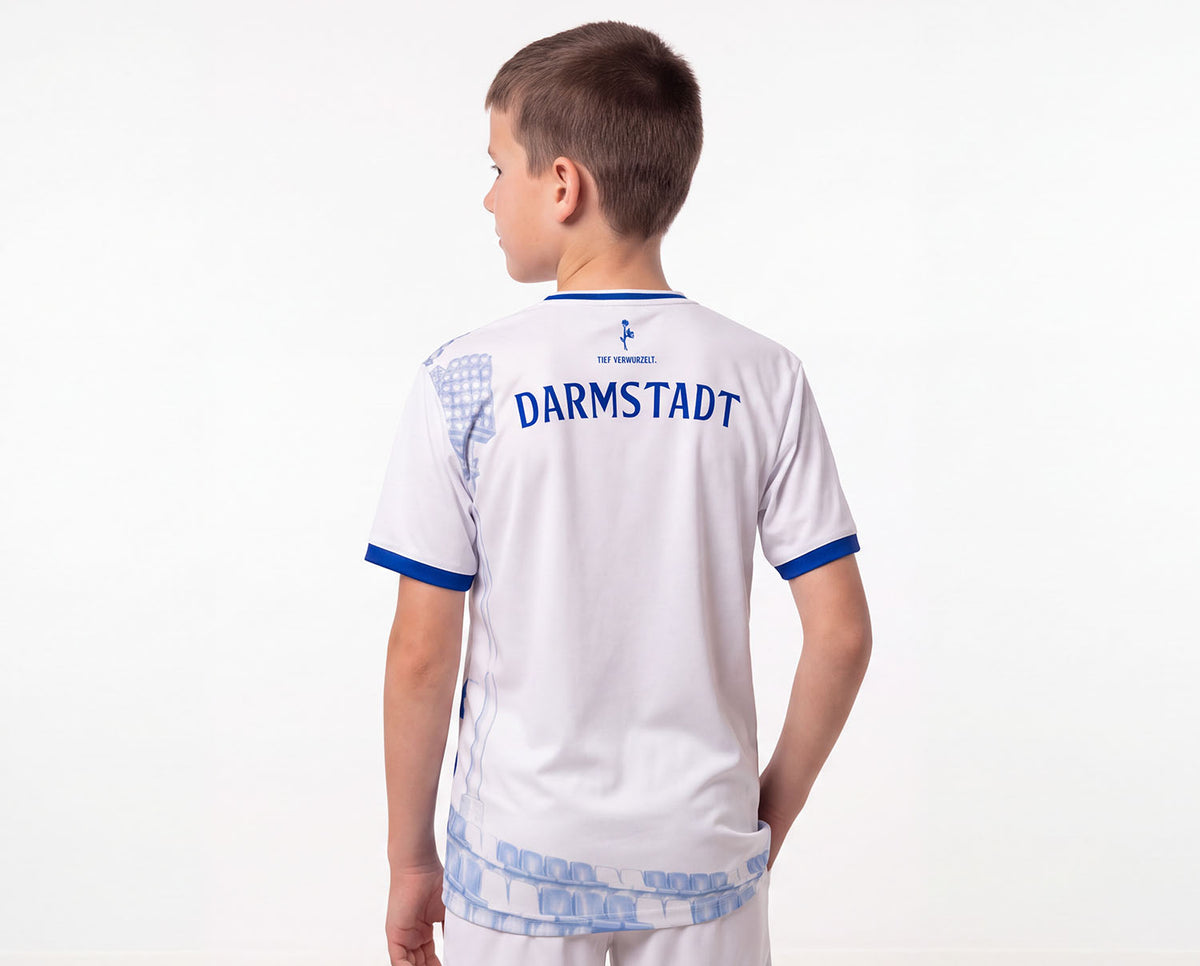 Darmstadt Fan-Trikot Kids 26/27 Auswärts inkl. Name und Nummer (Druck)
