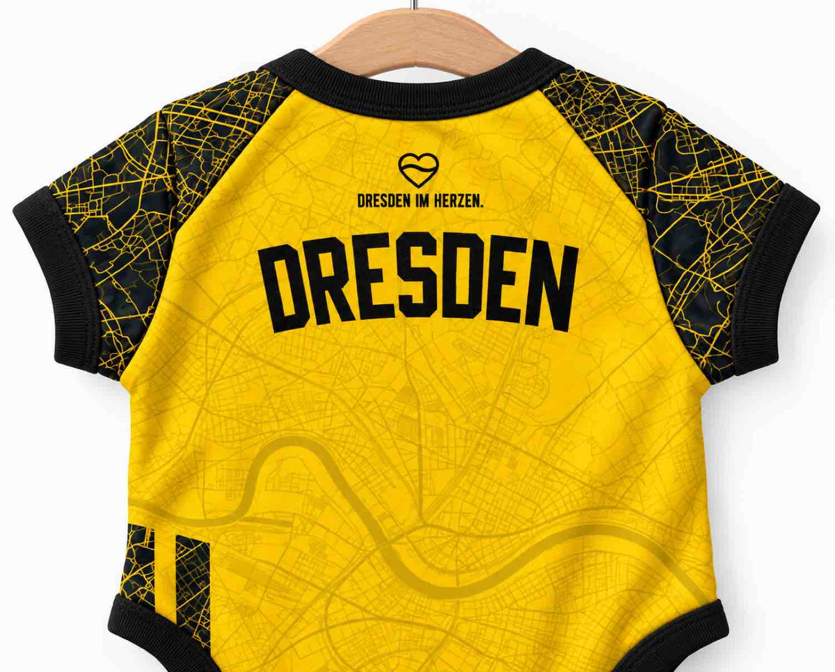 Dresden Baby Body 26/27 Heim inkl. Name und Nummer (Druck)
