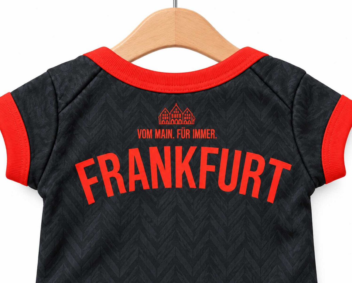 Frankfurt Baby Body 26/27 "Adler" inkl. Name und Nummer (Druck)