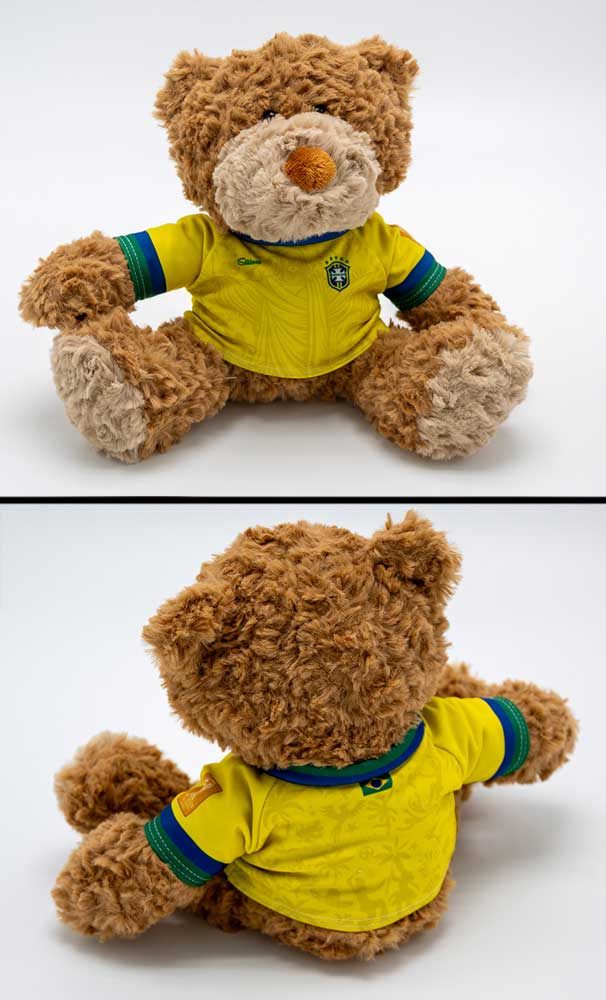 Kuscheltier personalisierbar mit Fan Trikot Australien WM2026 inkl. kostenloser Personalisierung