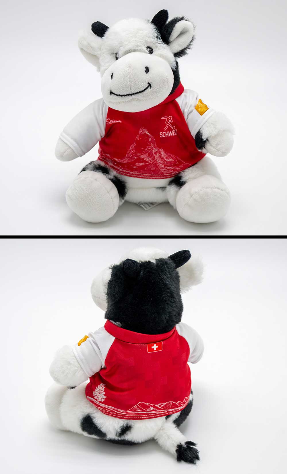 Kuscheltier personalisierbar mit Fan Trikot Schweiz WM2026 inkl. kostenloser Personalisierung