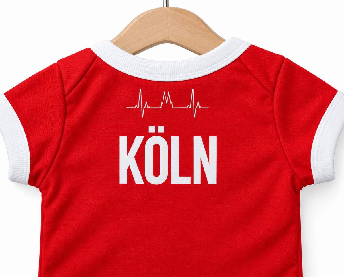 Köln Baby Body 26/27 Auswärts inkl. Name und Nummer (Druck)