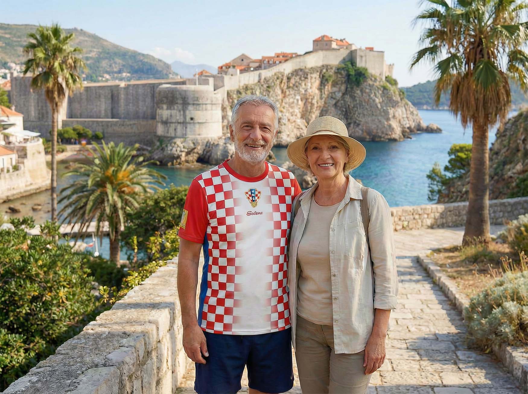 Kroatien WM 2026 Fan-Trikot Heim  inkl. Name und Nummer (Druck)