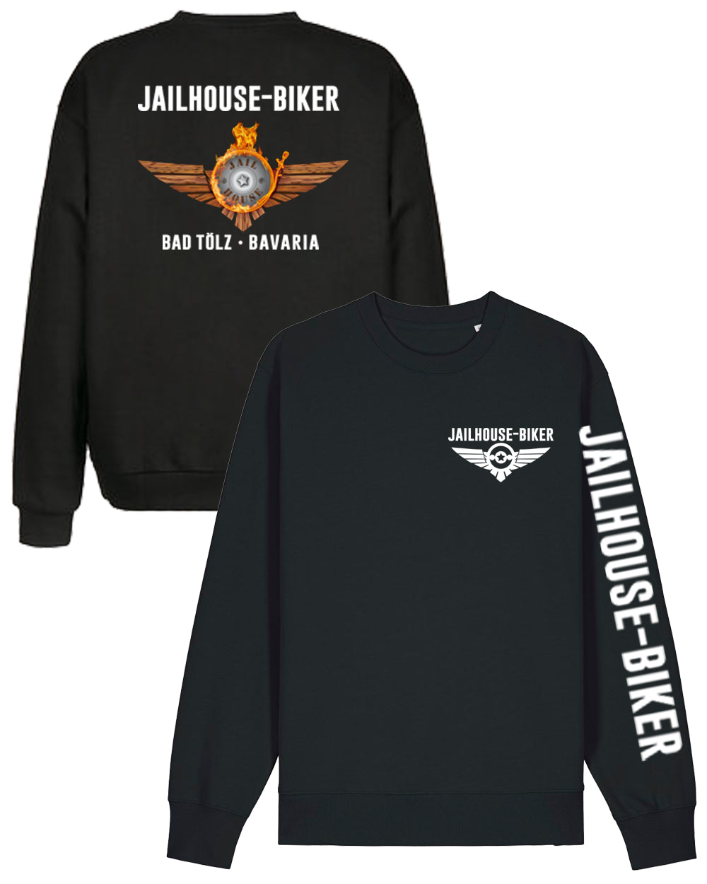 Jailhouse Biker Unisex Sweatshirt