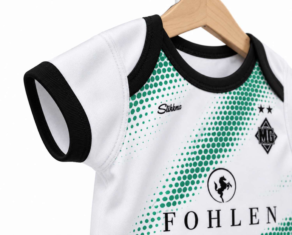 Mönchengladbach Baby Body 26/27 Heim inkl. Name und Nummer (Druck)