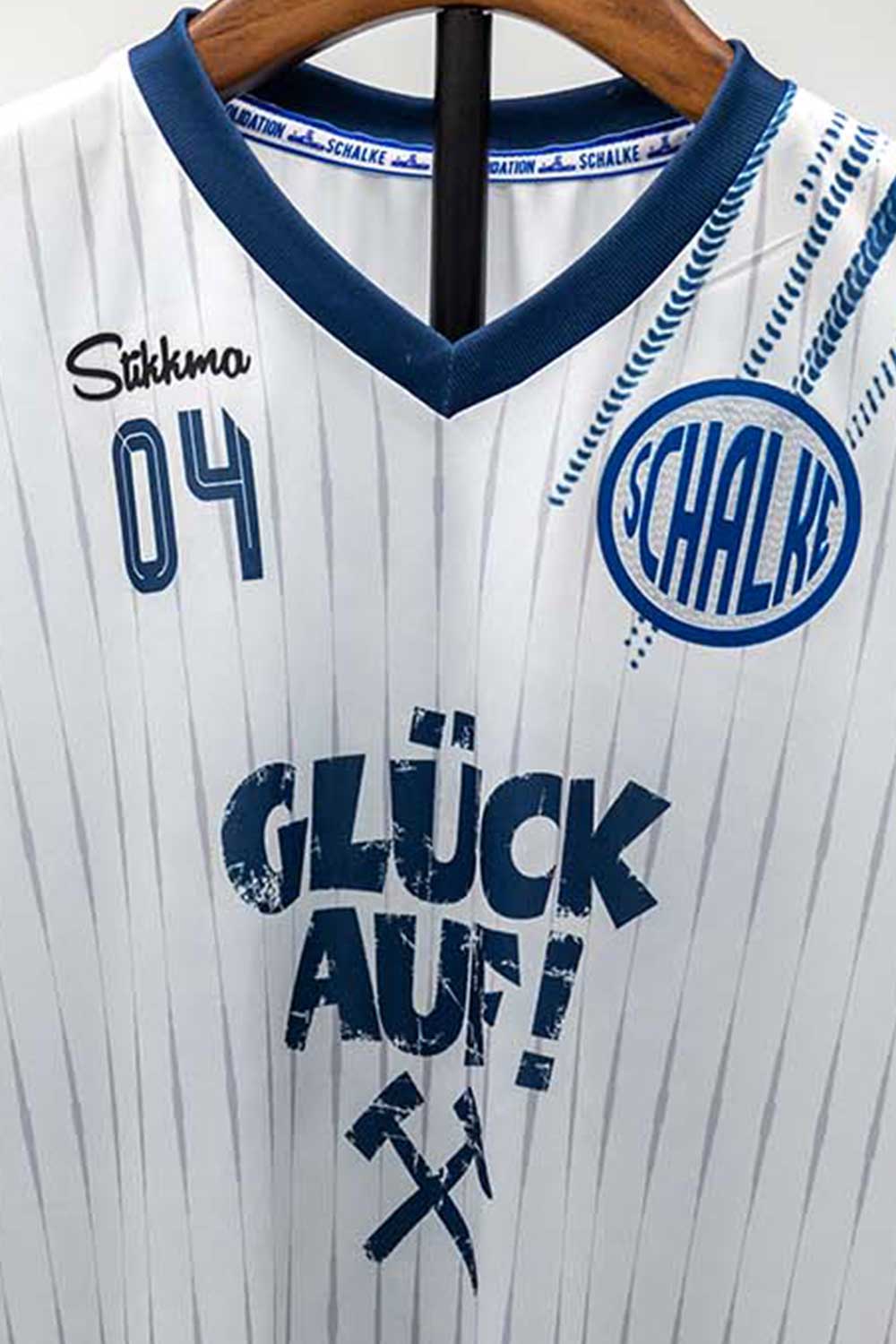 Schalke Fan-Trikot Auswärts 25/26 inkl. Name und Nummer (Druck)