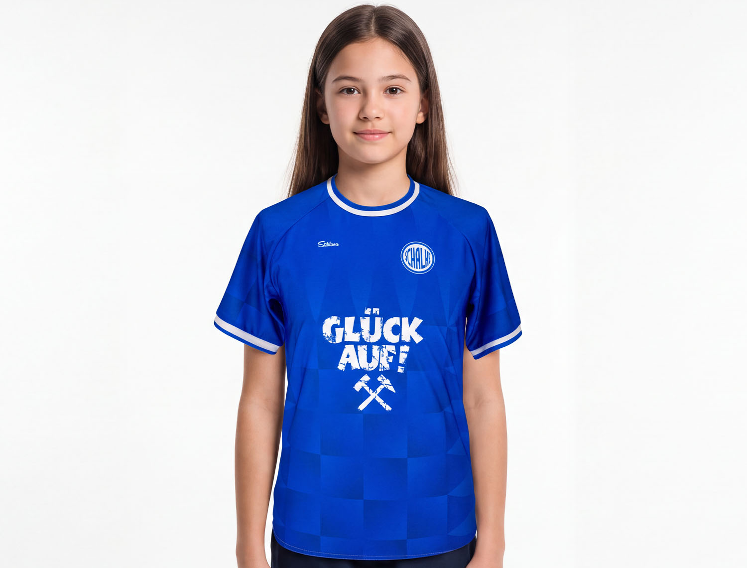 Schalke Fan-Trikot Kids 26/27 Heim inkl. Name und Nummer (Druck)