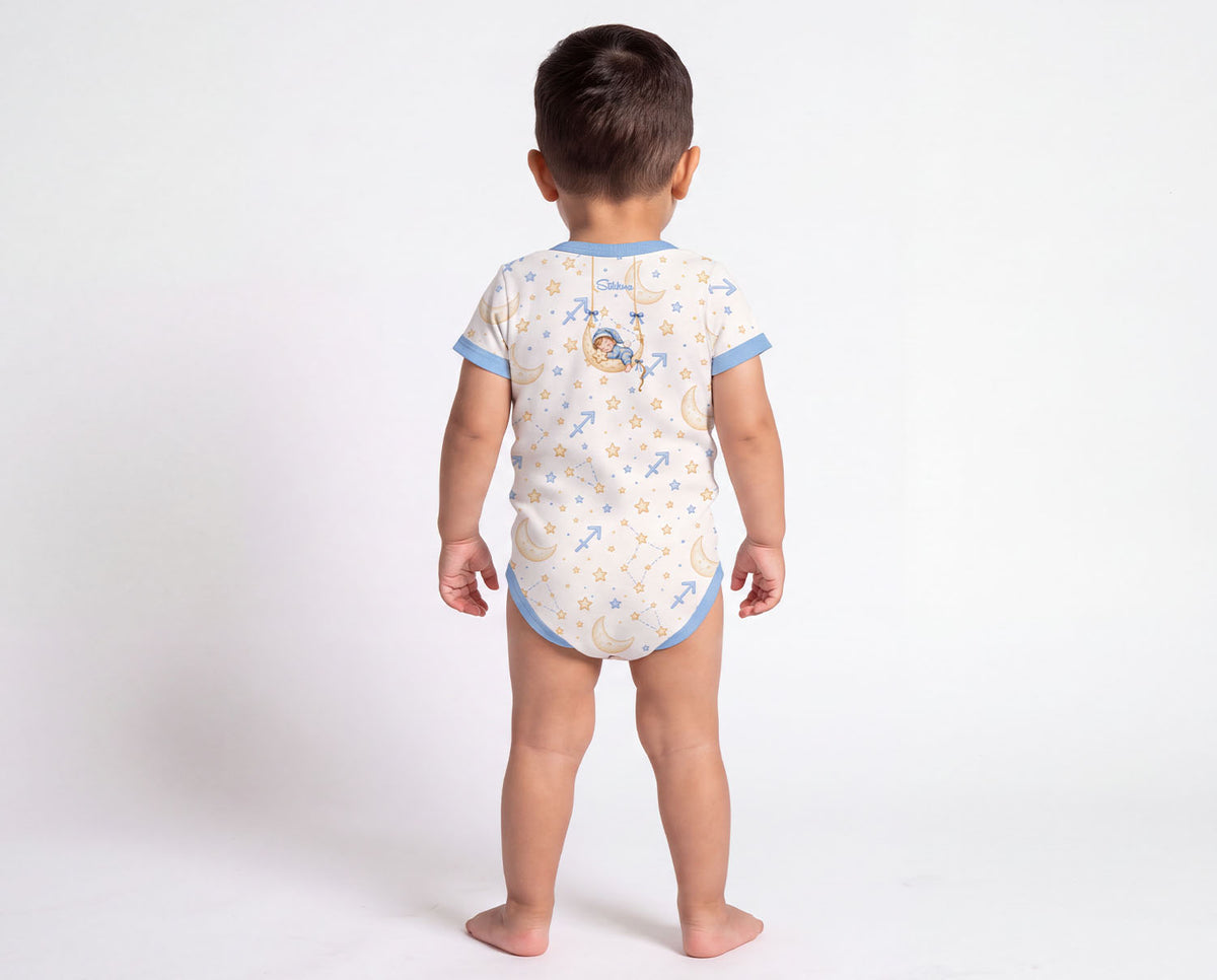 Sternzeichen Schütze Baby Body inkl. Name (Druck)