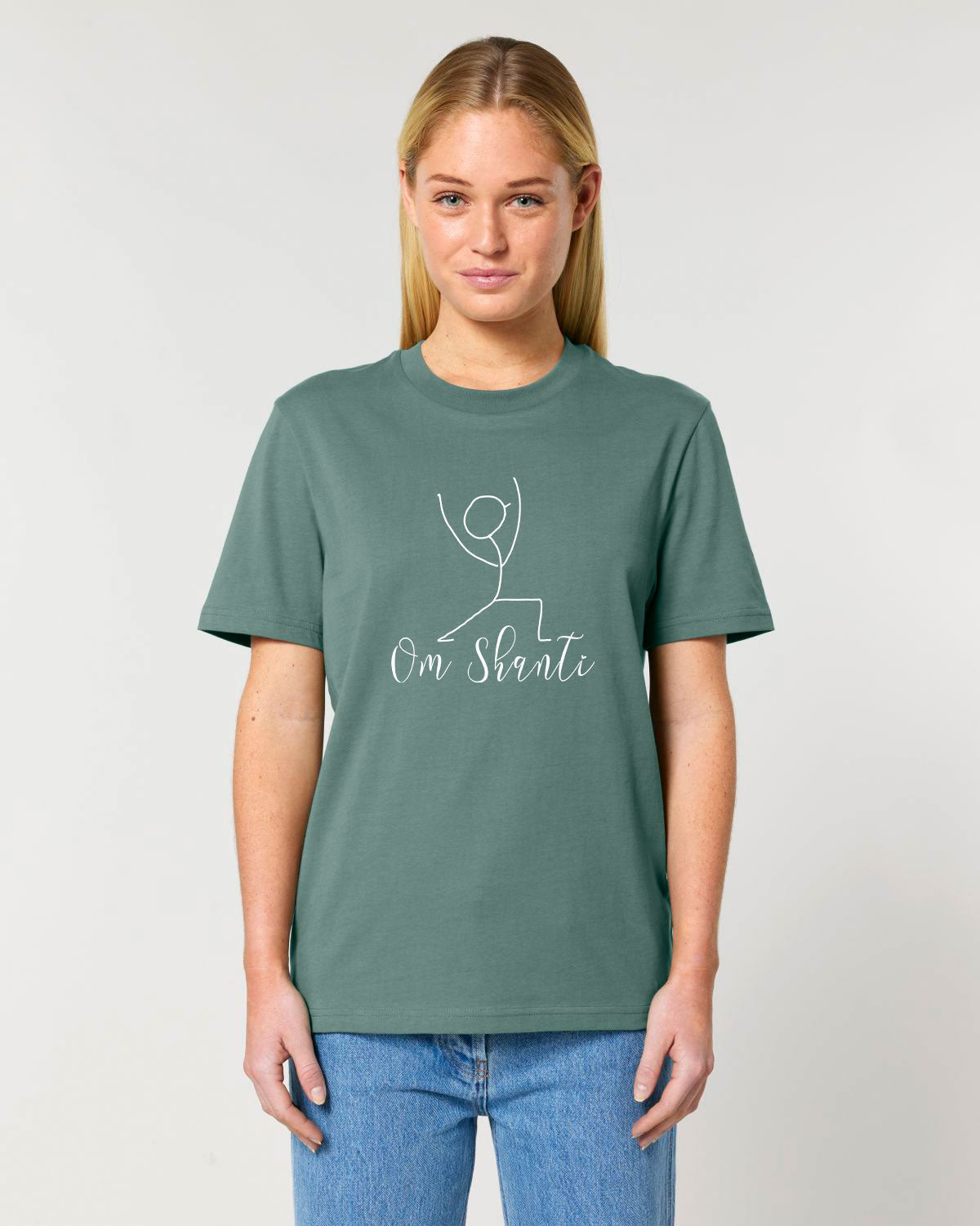 Unisex Yoga T-Shirt "Om Shanti"